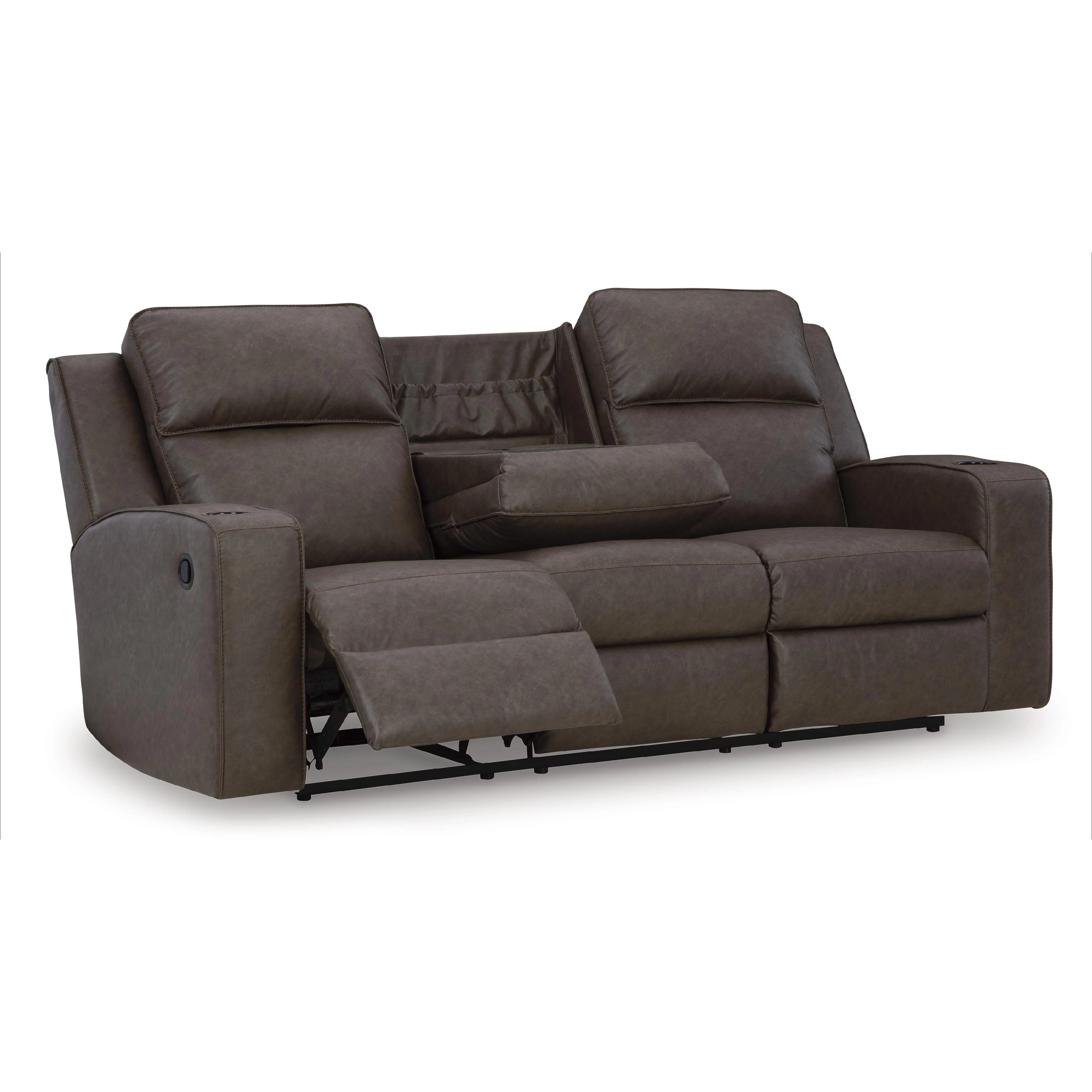 Signature Design by Ashley Lavenhorne 6330689C Reclining Sofa with Drop Down Table - Image 2