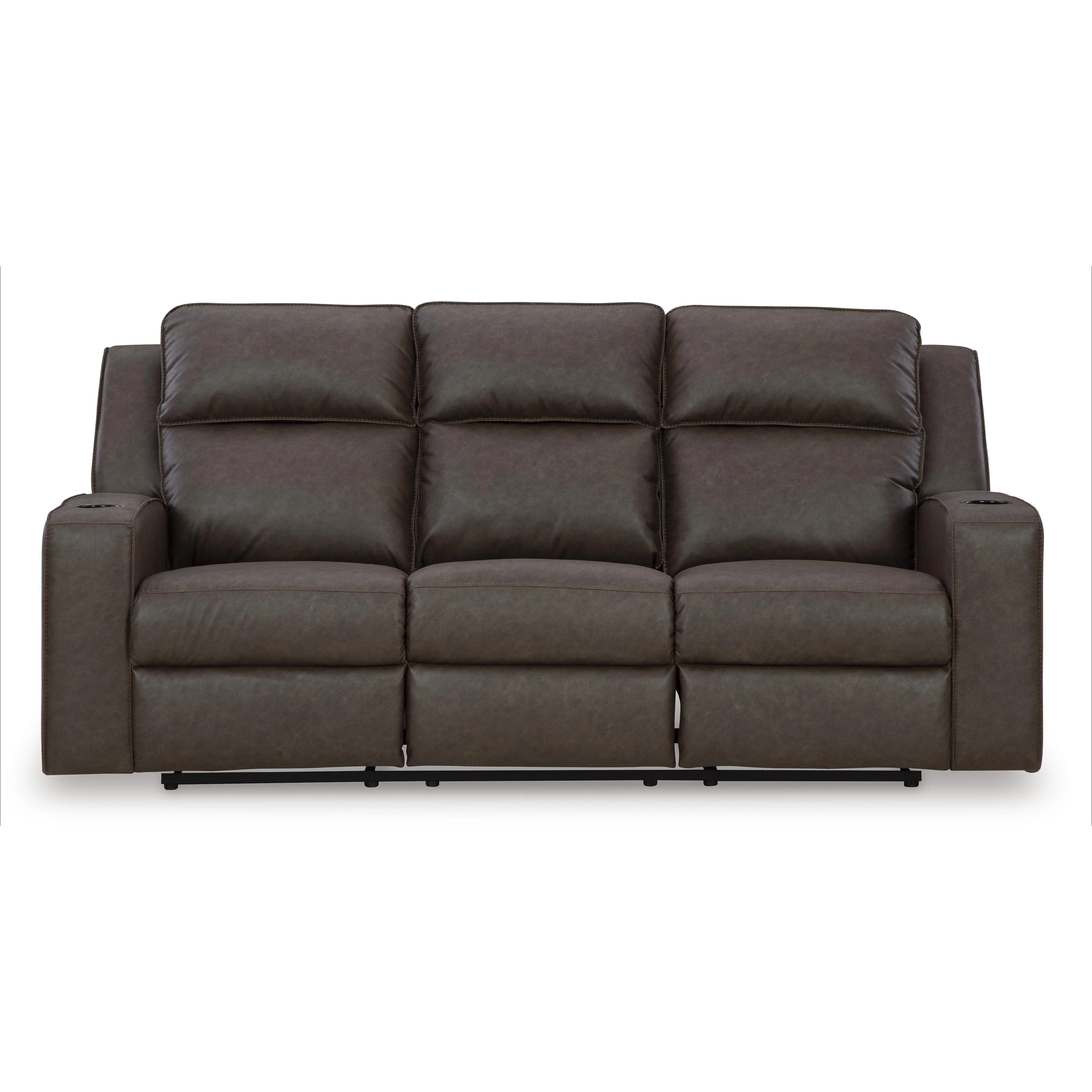 Signature Design by Ashley Lavenhorne 6330689C Reclining Sofa with Drop Down Table - Image 3