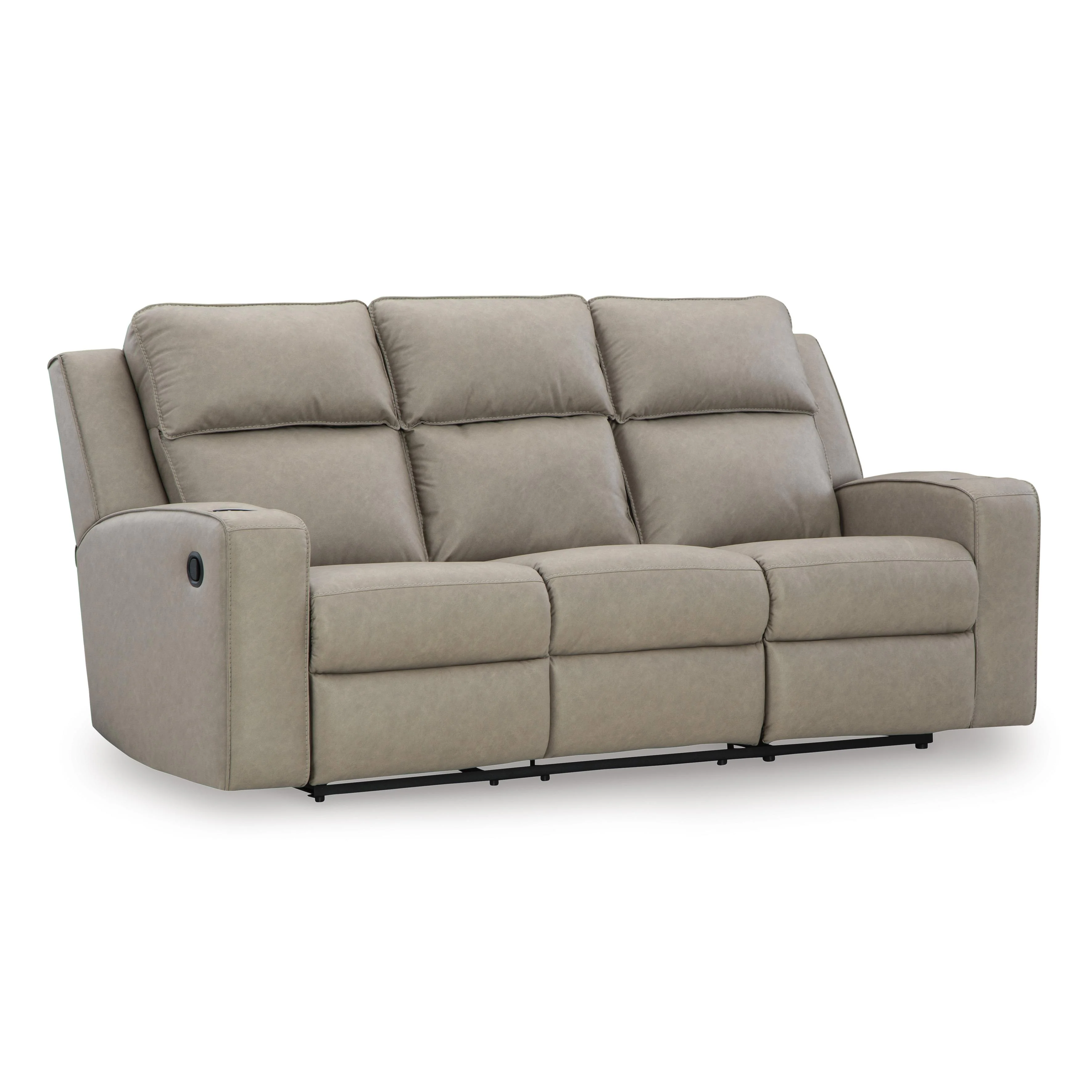 Signature Design by Ashley Lavenhorne 6330789C Reclining Sofa with Drop Down Table - Image 1