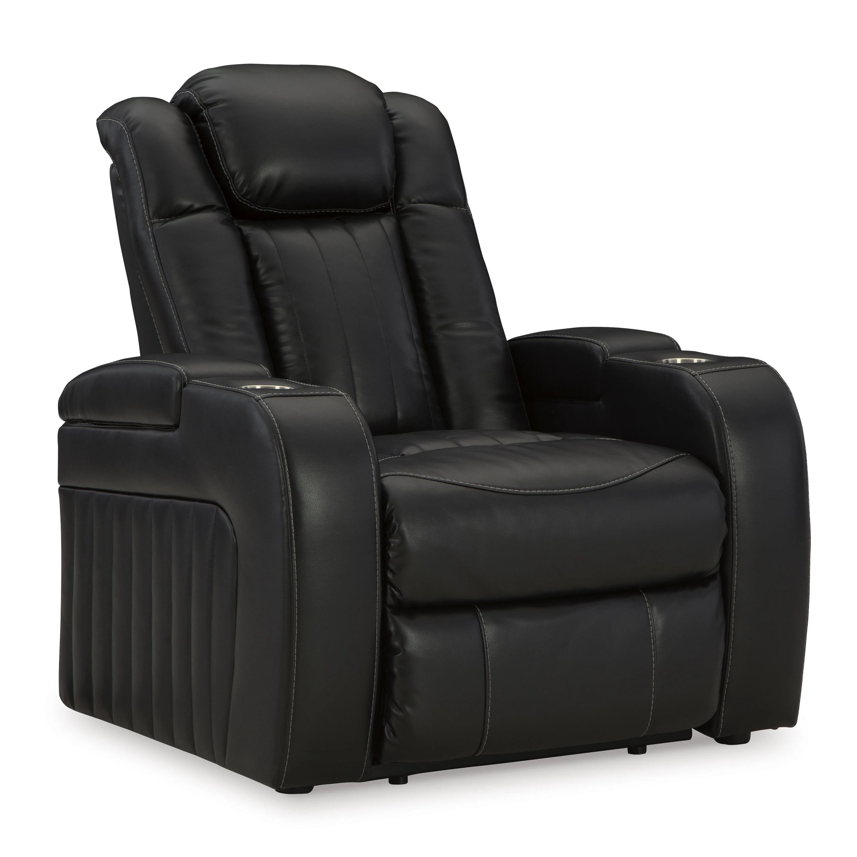 Signature Design by Ashley Caveman Den 9070313 Power Recliner with Adjustable Headrest