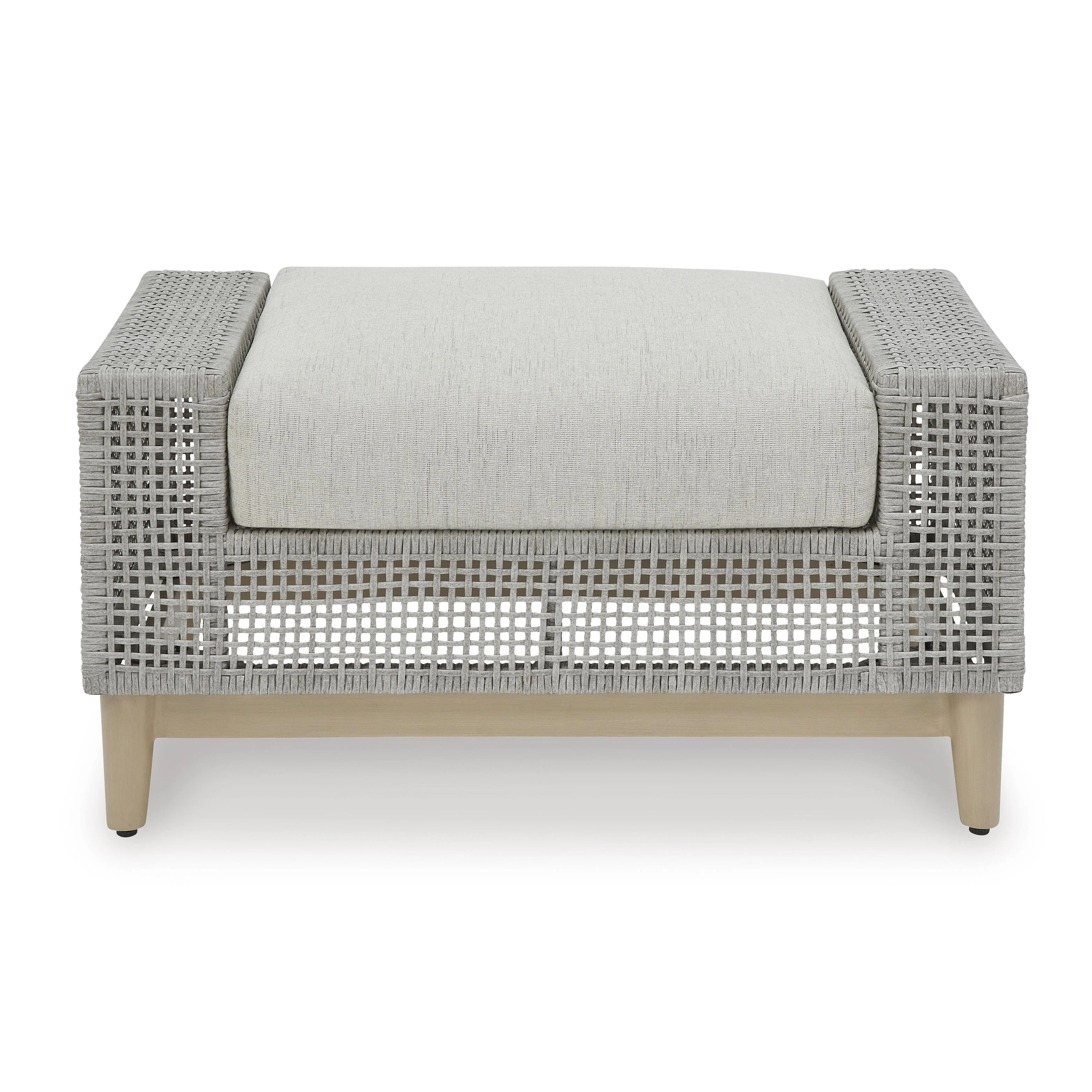 Signature Design by Ashley Seton Creek P798-814 Ottoman with Cushion - Image 2