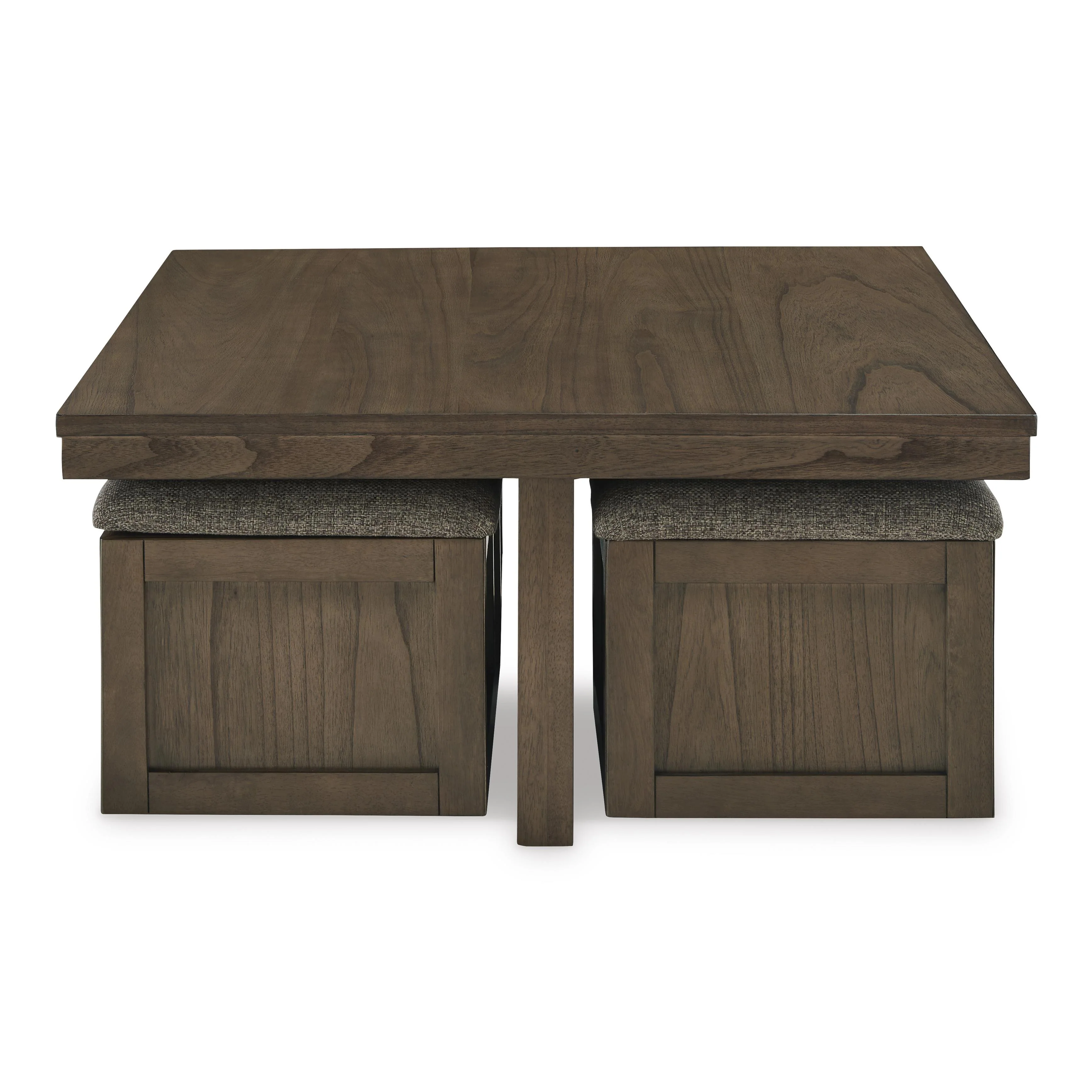 Signature Design by Ashley Boardernest T738-20 Cocktail Table with 4 Stools - Image 3