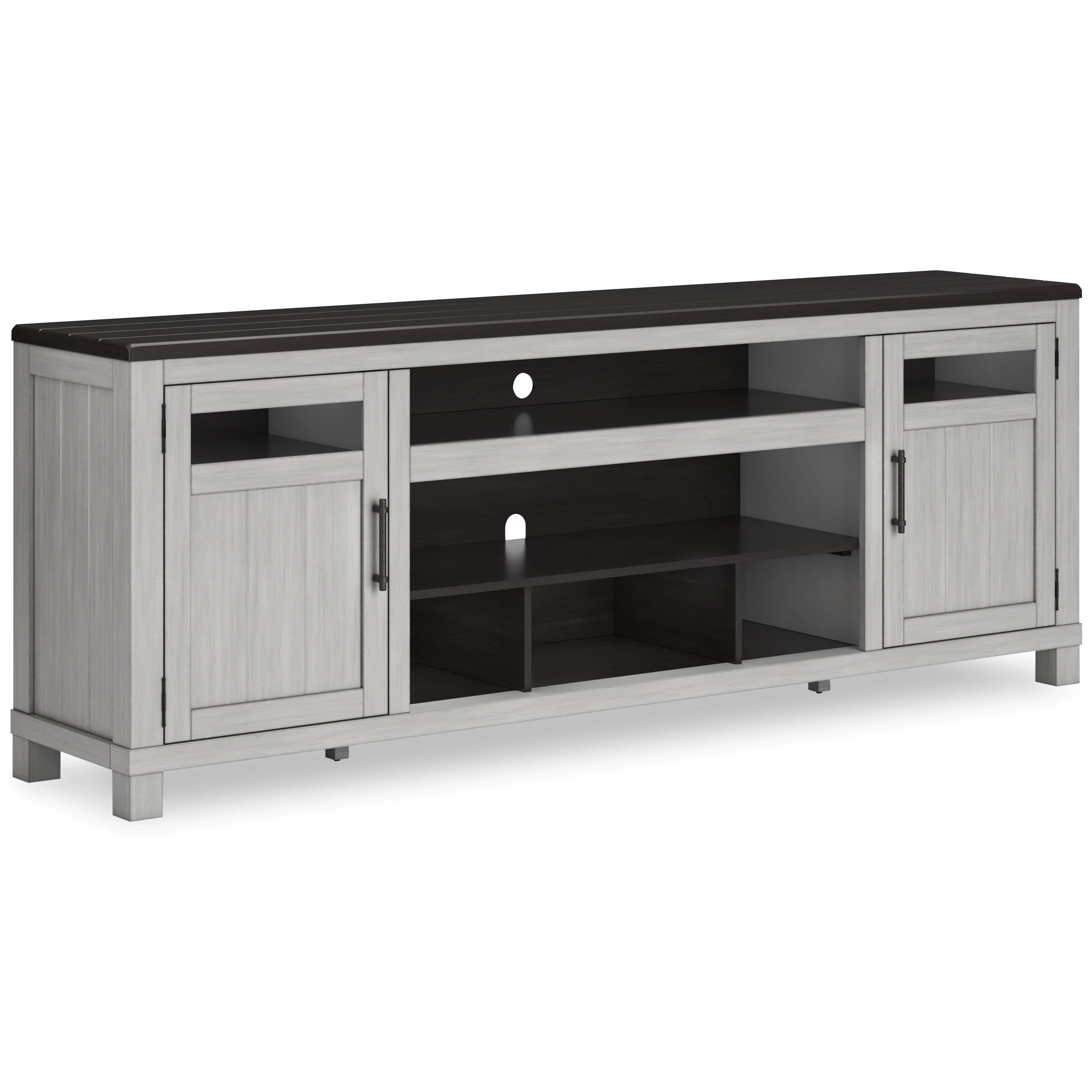Signature Design by Ashley Darborn W796-68 XL TV Stand with Fireplace Option