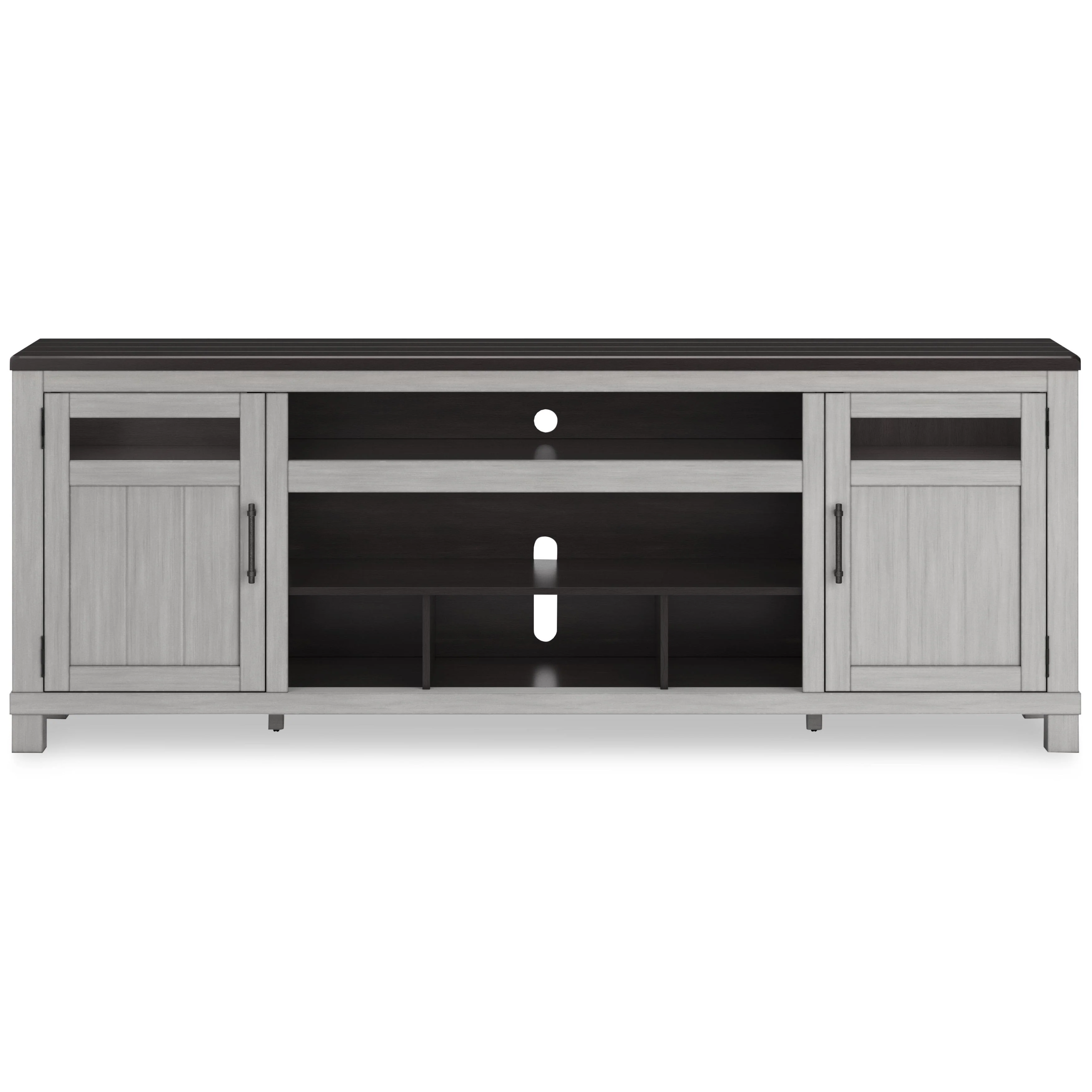 Signature Design by Ashley Darborn W796-68 XL TV Stand with Fireplace Option - Image 3