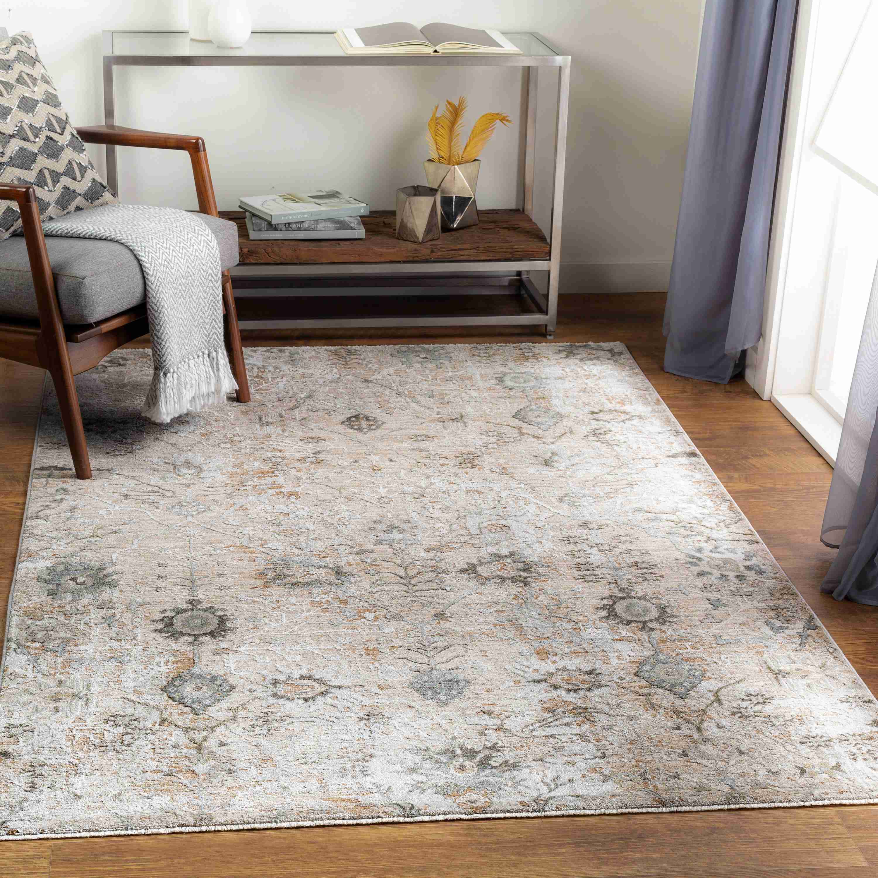 Surya Brunswick BWK-2311 5' x 7'5" Machine Woven Rug - Image 2