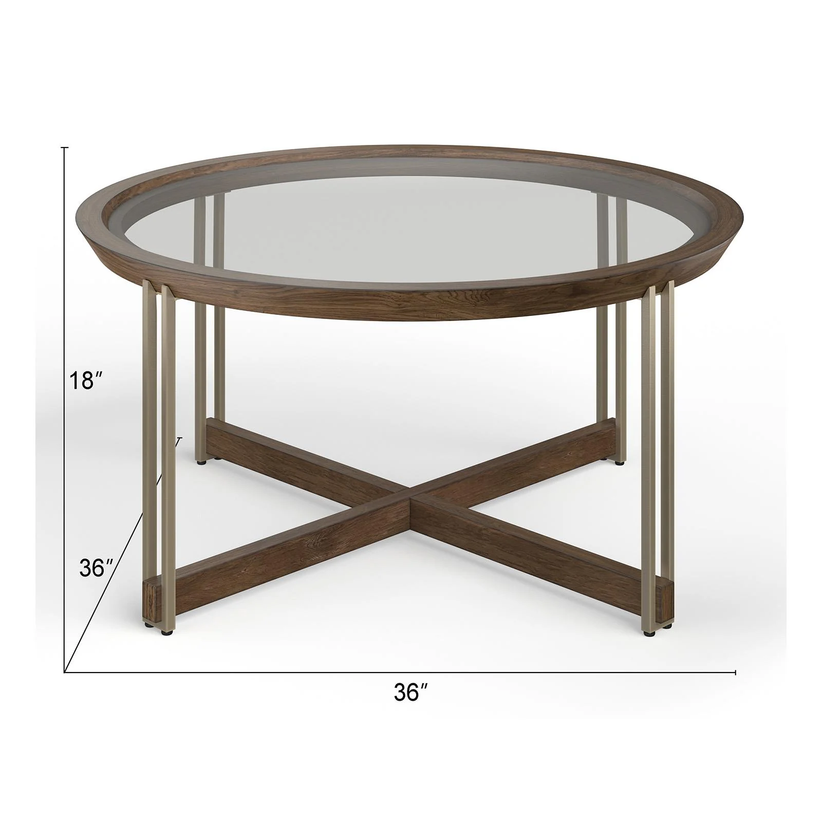 Magnussen Elora T5639-45 Round Cocktail Table - Image 3