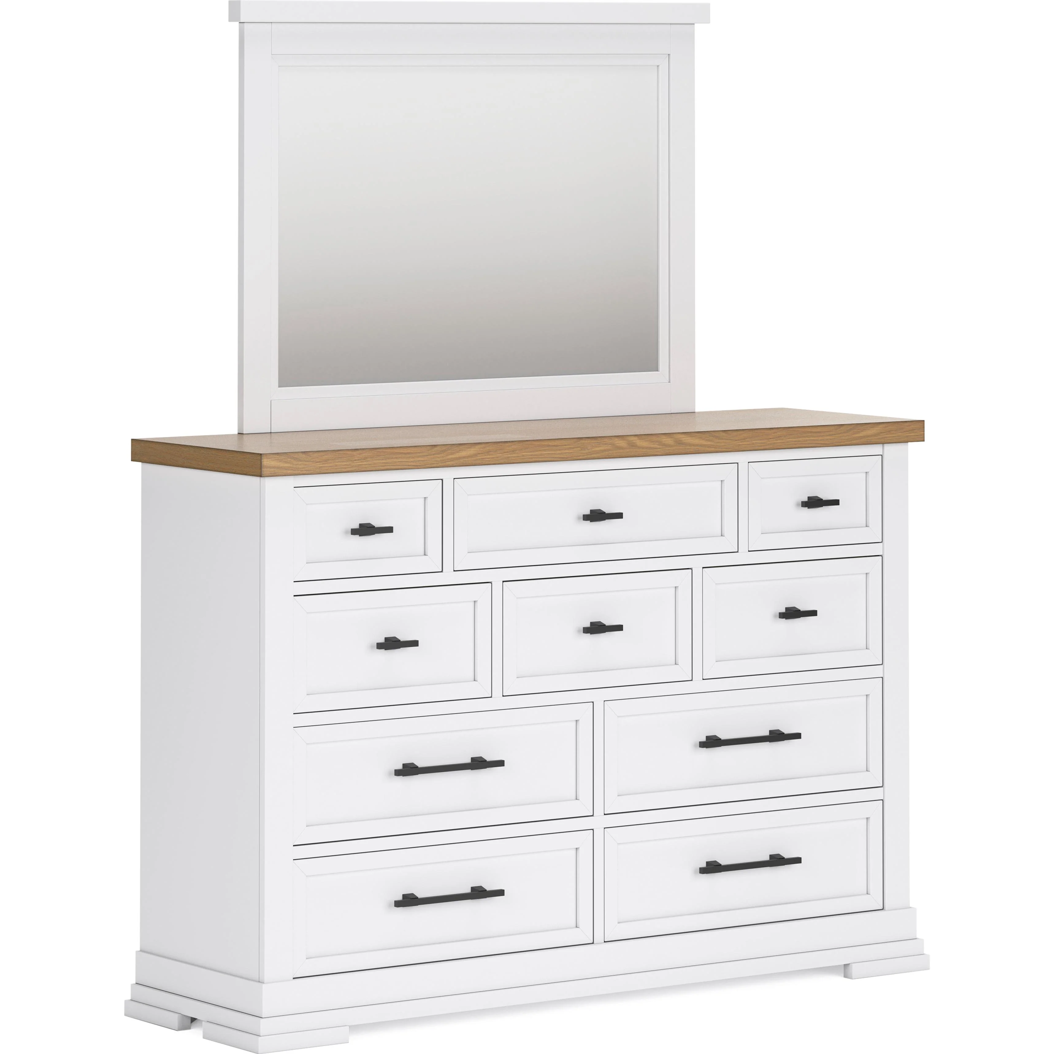 Benchcraft Ashbryn B844B1 Dresser and Mirror - Image 1