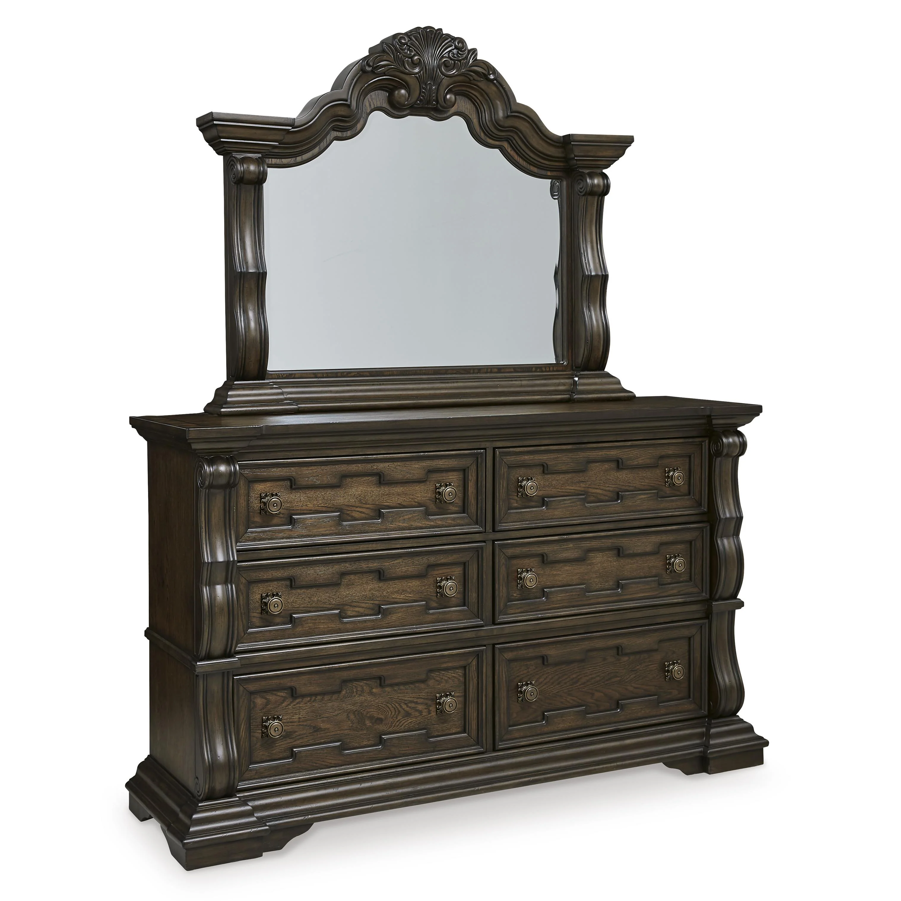 Signature Design by Ashley Maylee B947B1 Dresser and Mirror - Image 1
