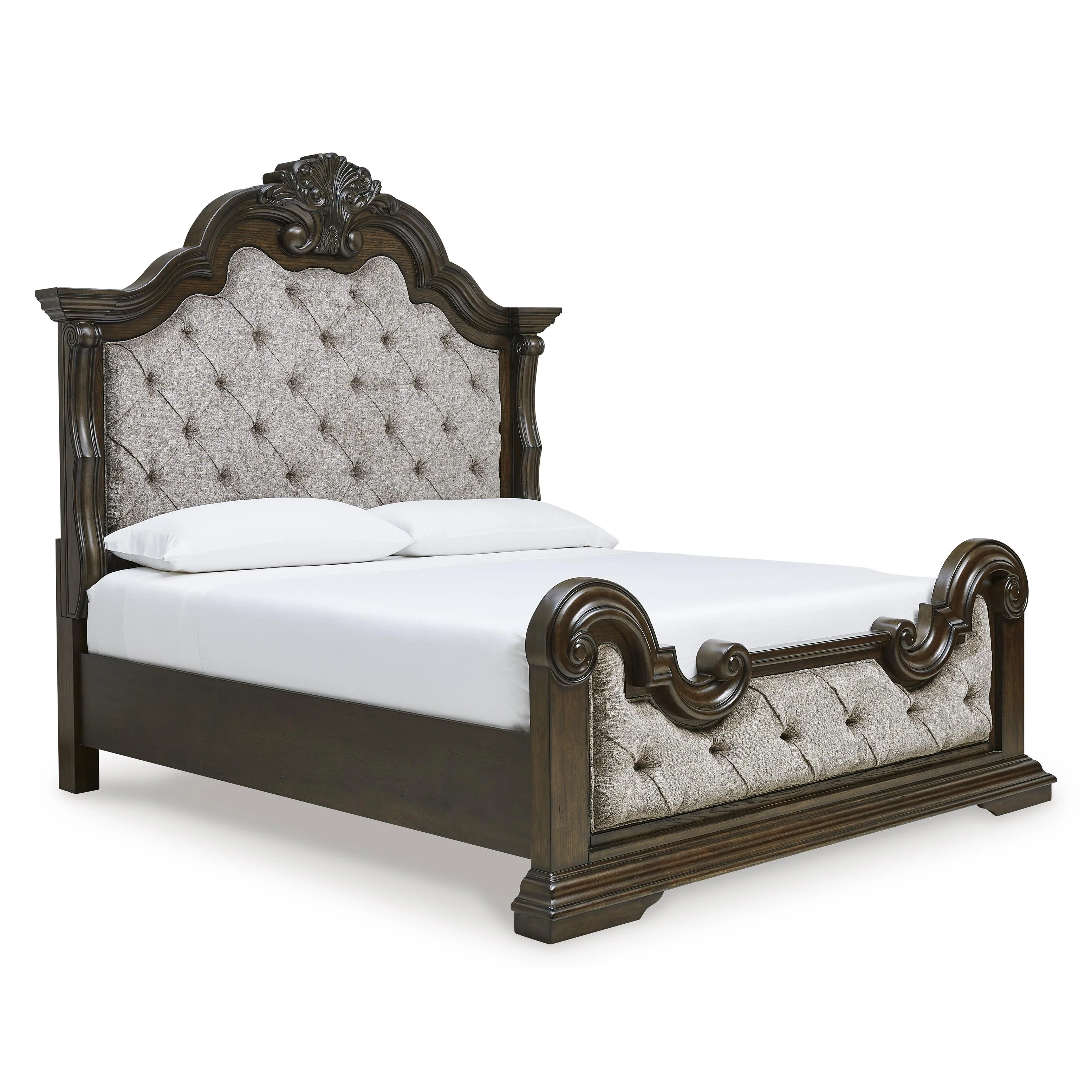 Signature Design by Ashley Maylee B947B2 Queen Upholstered Bed - Image 1