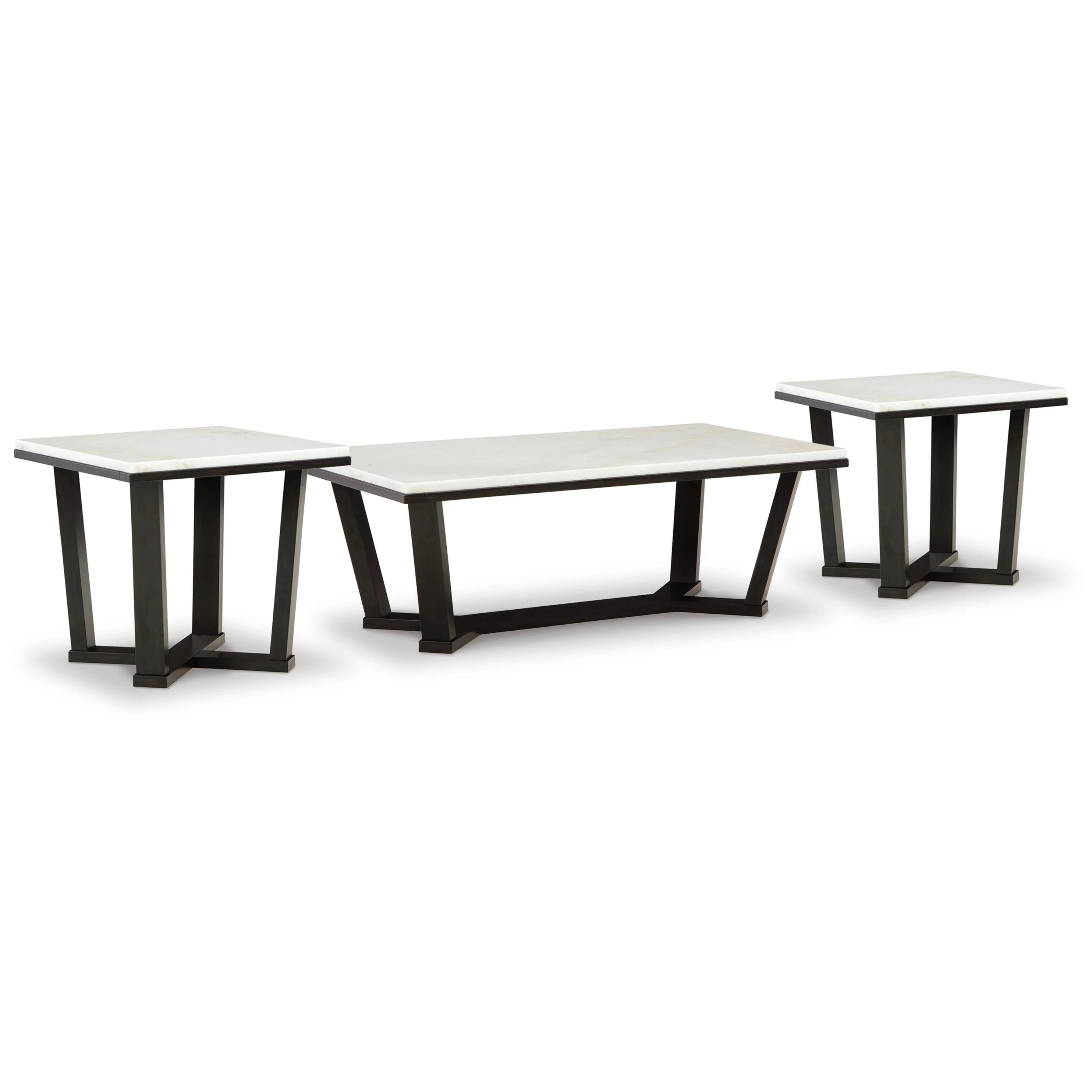 Signature Design by Ashley Fostead T770T1 Coffee Table and 2 Ends