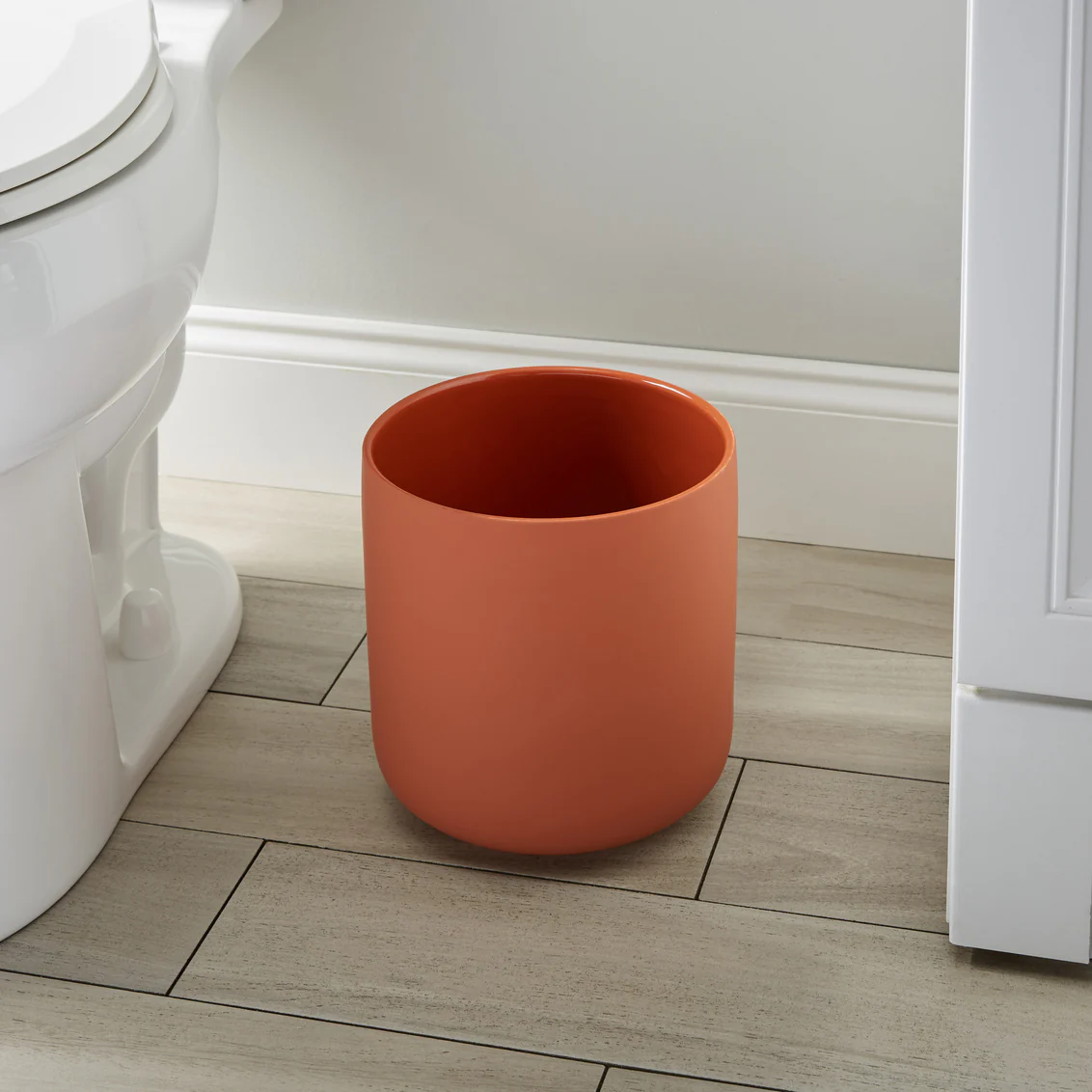 Waste Basket, Terra Cotta - Image 2