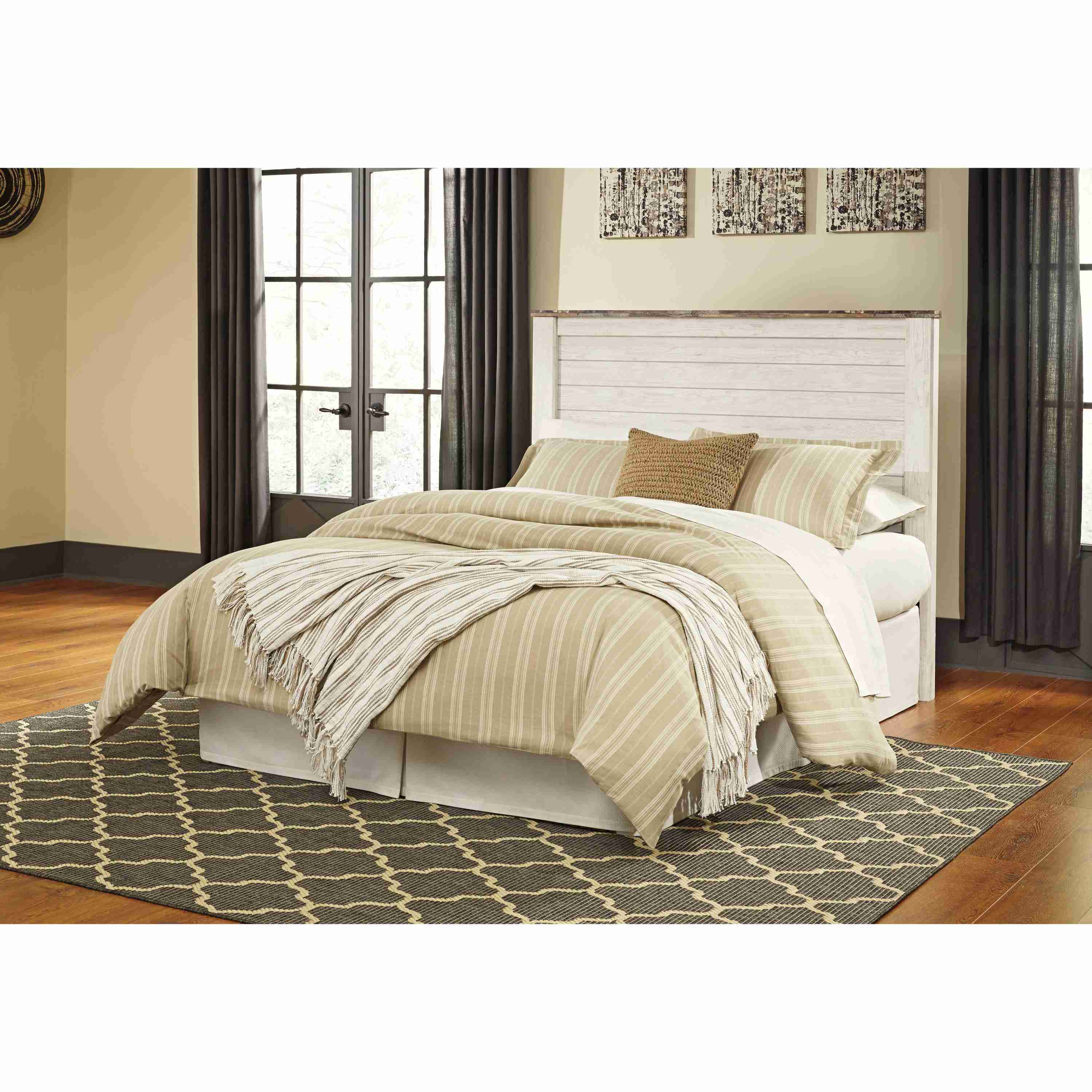 Signature Design by Ashley Willowton B267-57 Queen Panel Headboard - Image 2