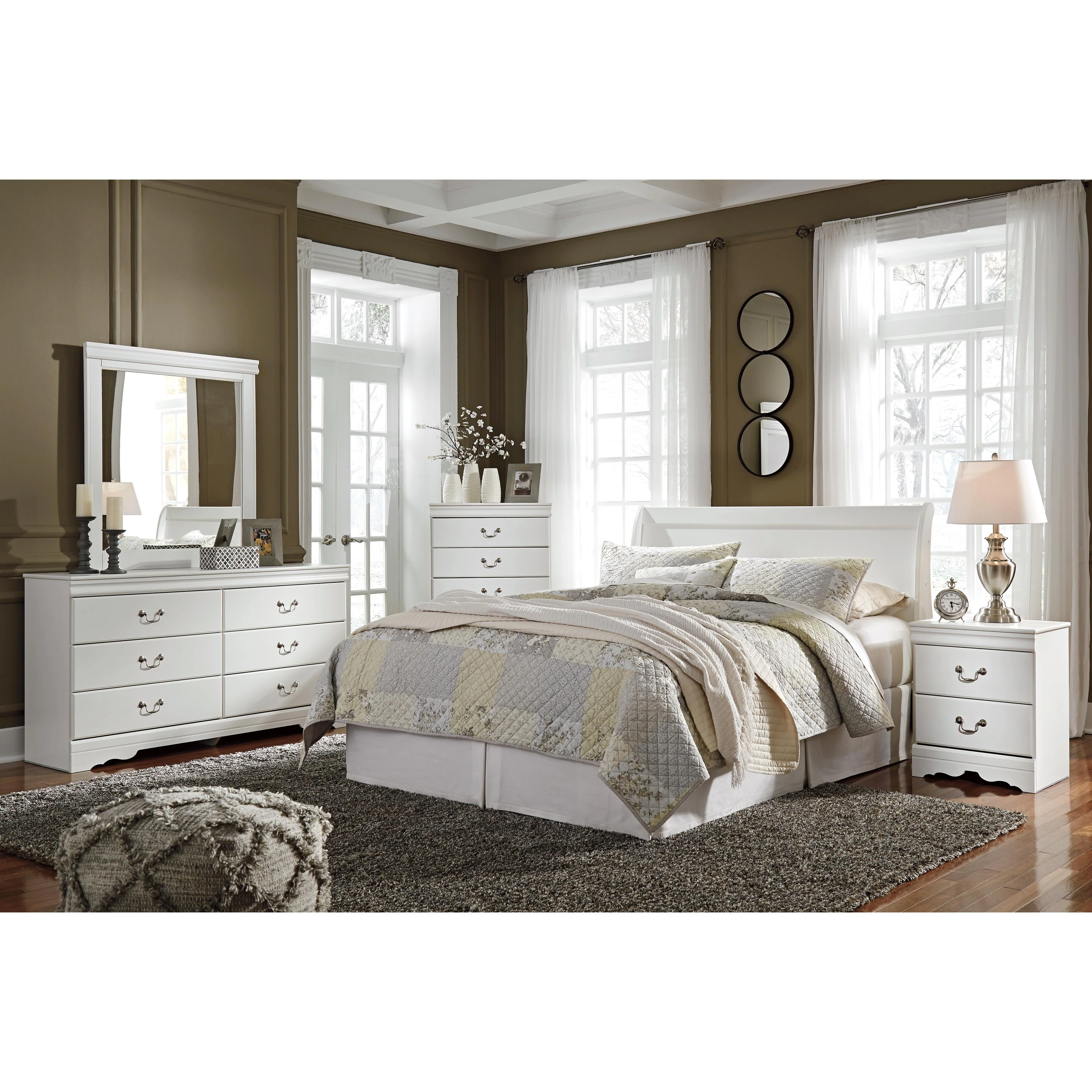 Signature Design by Ashley Anarasia B129-77 Queen Sleigh Headboard - Image 2
