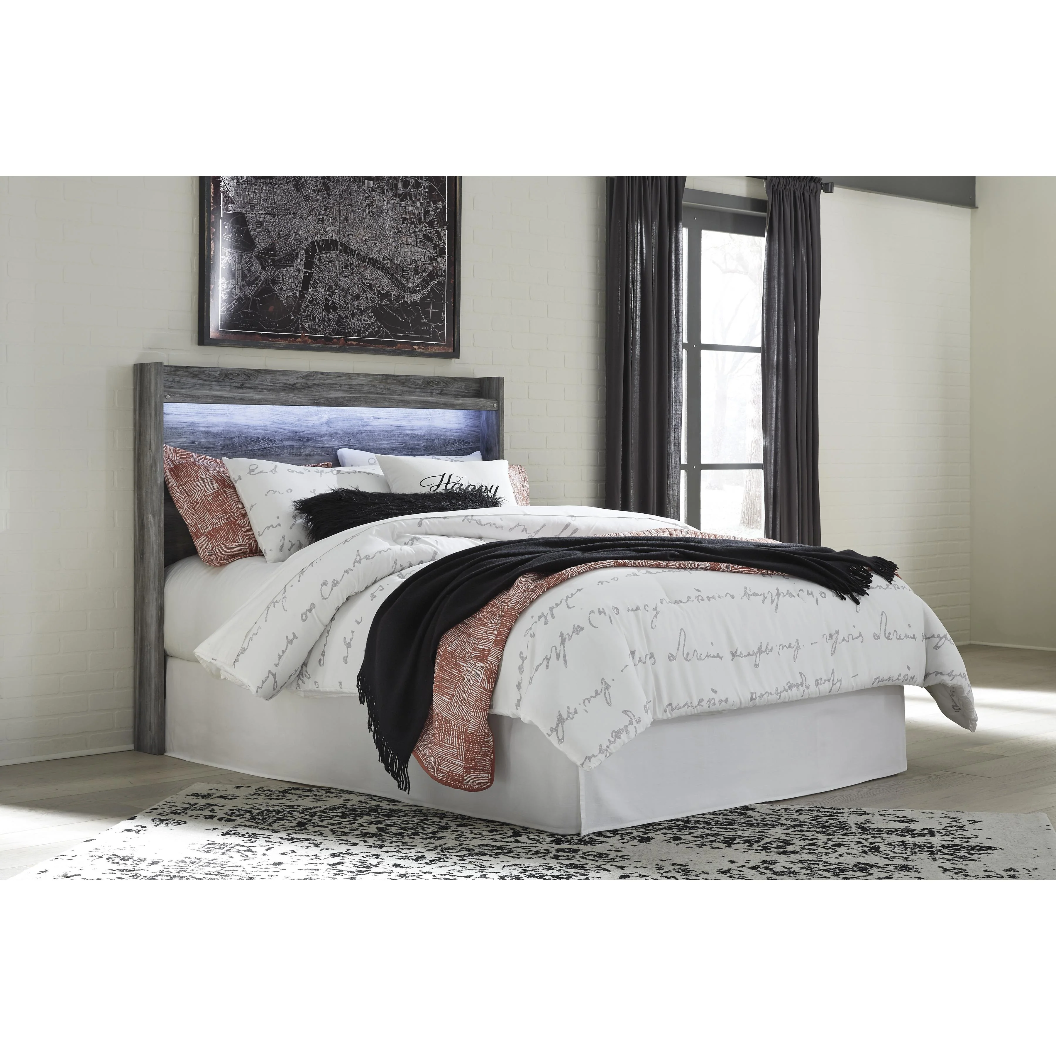 Signature Design by Ashley Baystorm B221-57 Queen Panel Headboard