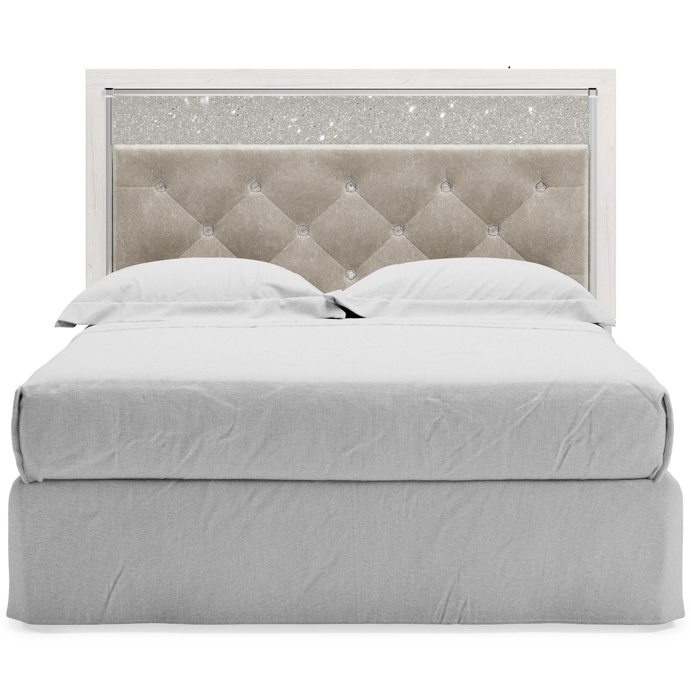 Signature Design by Ashley Altyra B2640-57 Queen Upholstered Panel Headboard - Image 3