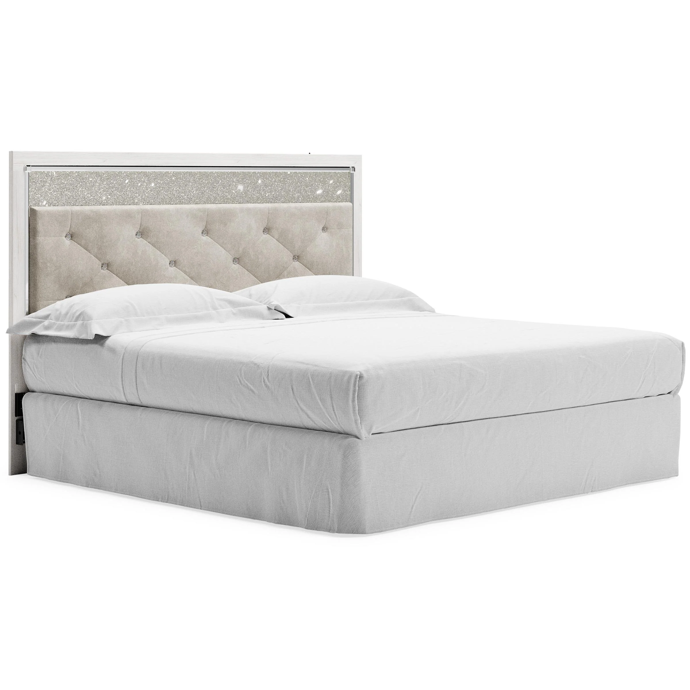 Signature Design by Ashley Altyra B2640-58 King/California King Upholstered Panel Headboard - Image 2