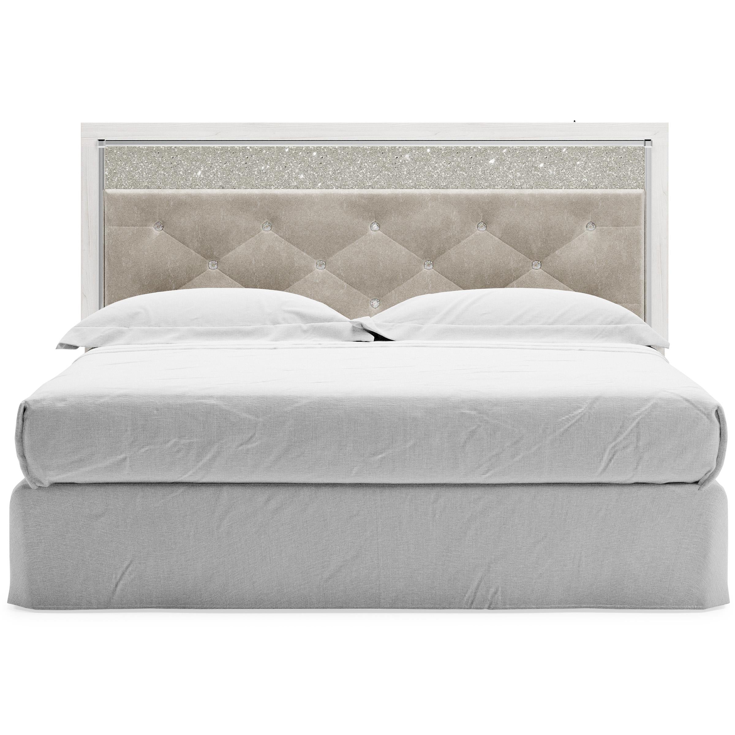 Signature Design by Ashley Altyra B2640-58 King/California King Upholstered Panel Headboard - Image 3