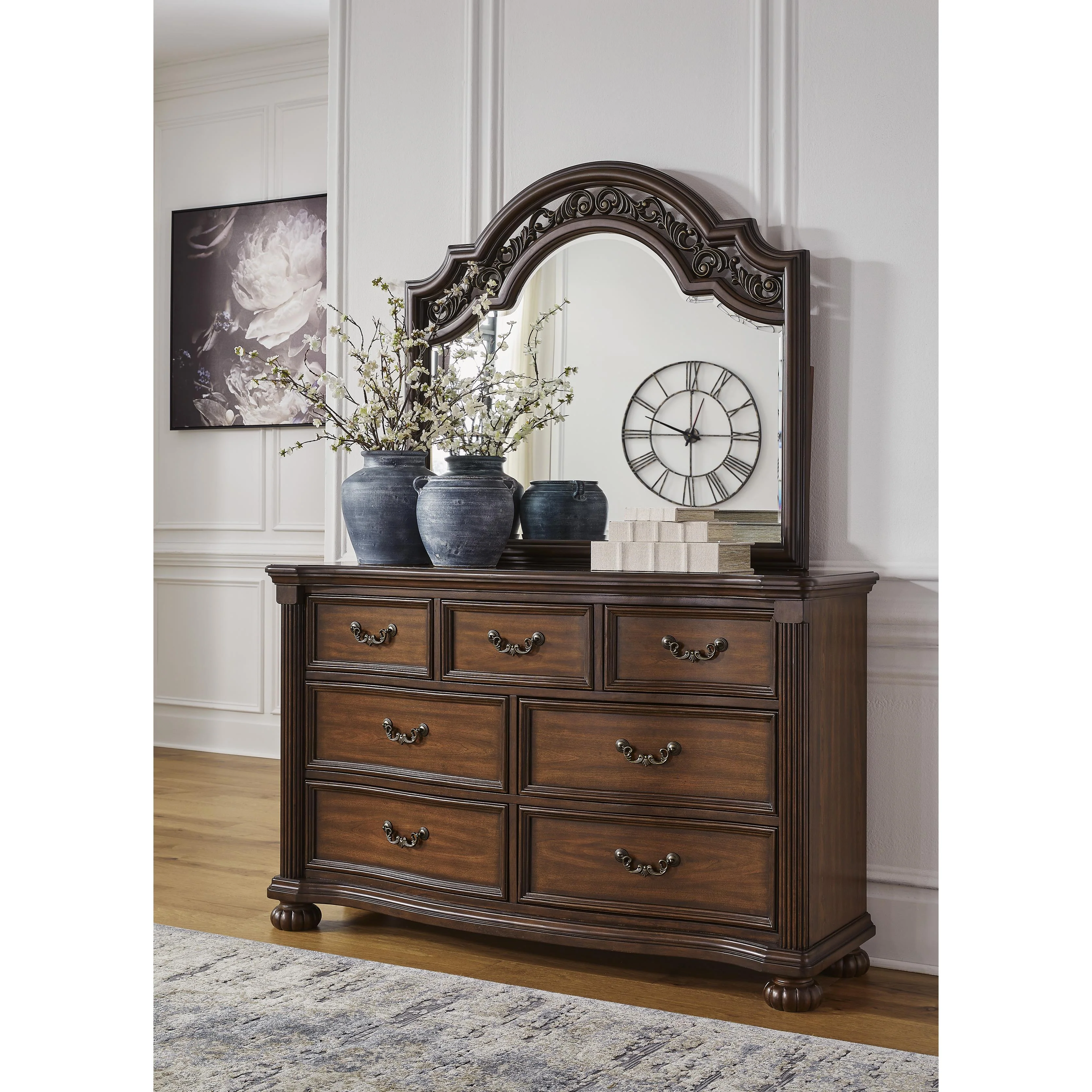 Signature Design by Ashley Lavinton B764B1 Dresser and Mirror - Image 2