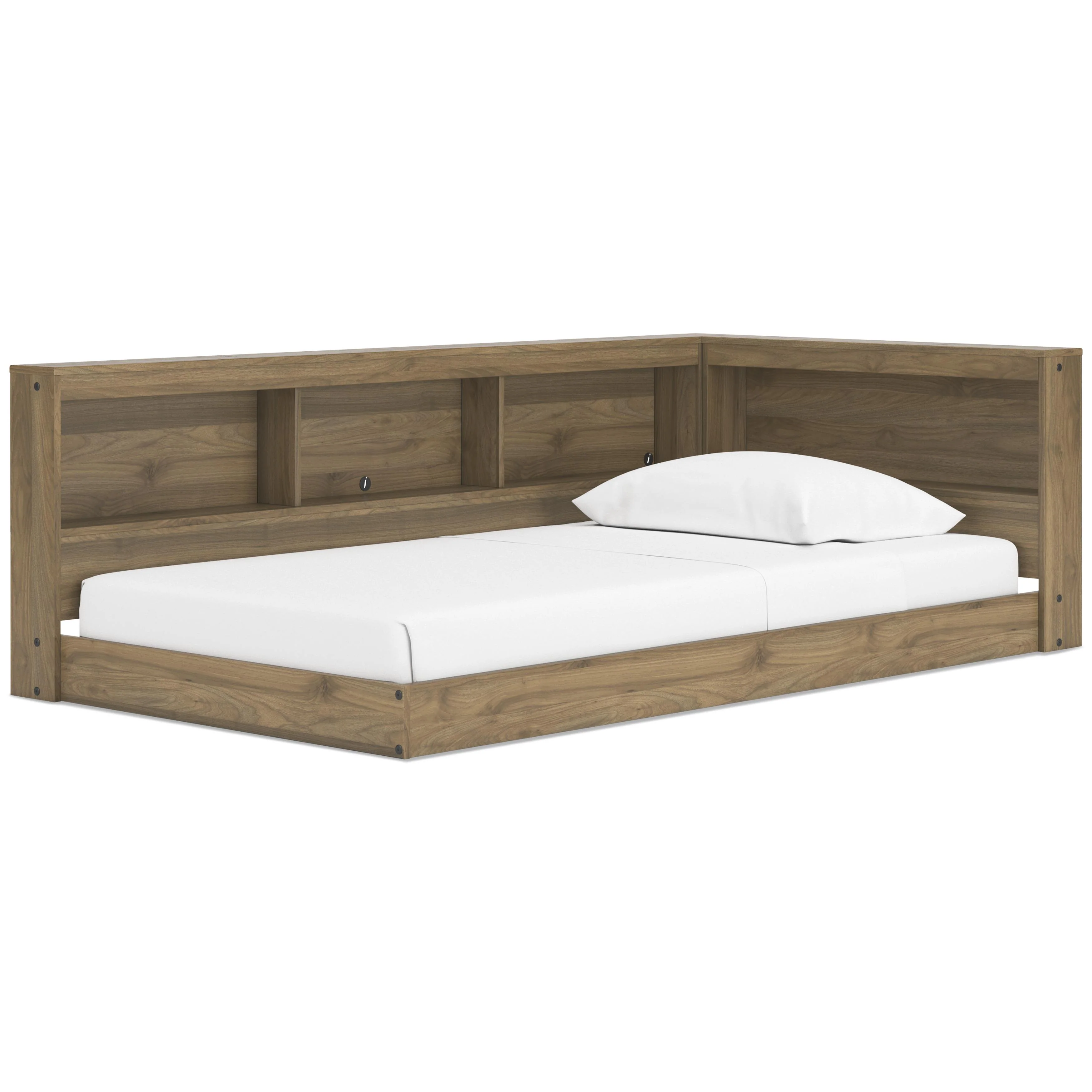 Signature Design by Ashley Deanlow EB1866B4 Twin Bookcase Storage Bed - Image 1