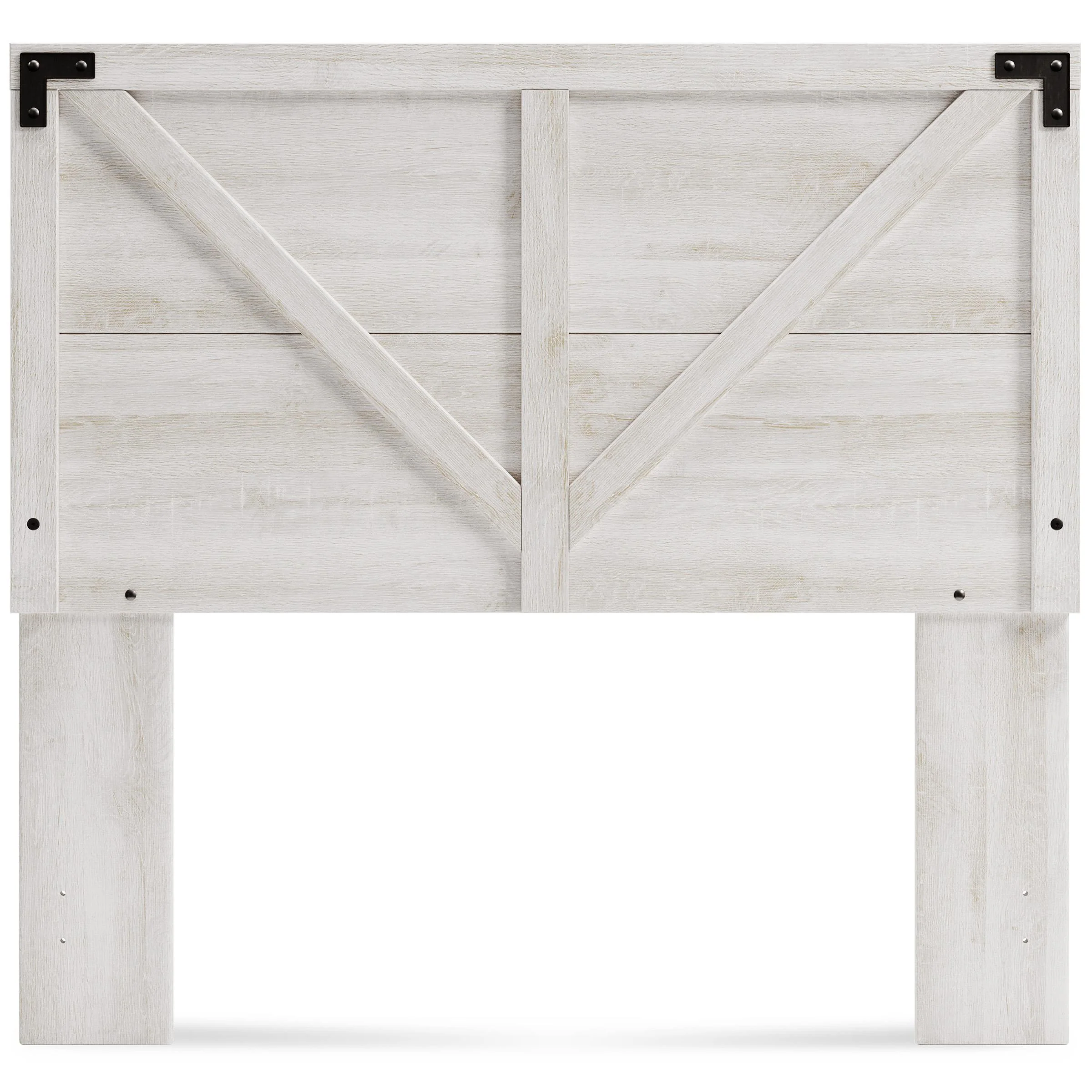 Signature Design by Ashley Shawburn EB4121-156 Full Crossbuck Panel Headboard - Image 2