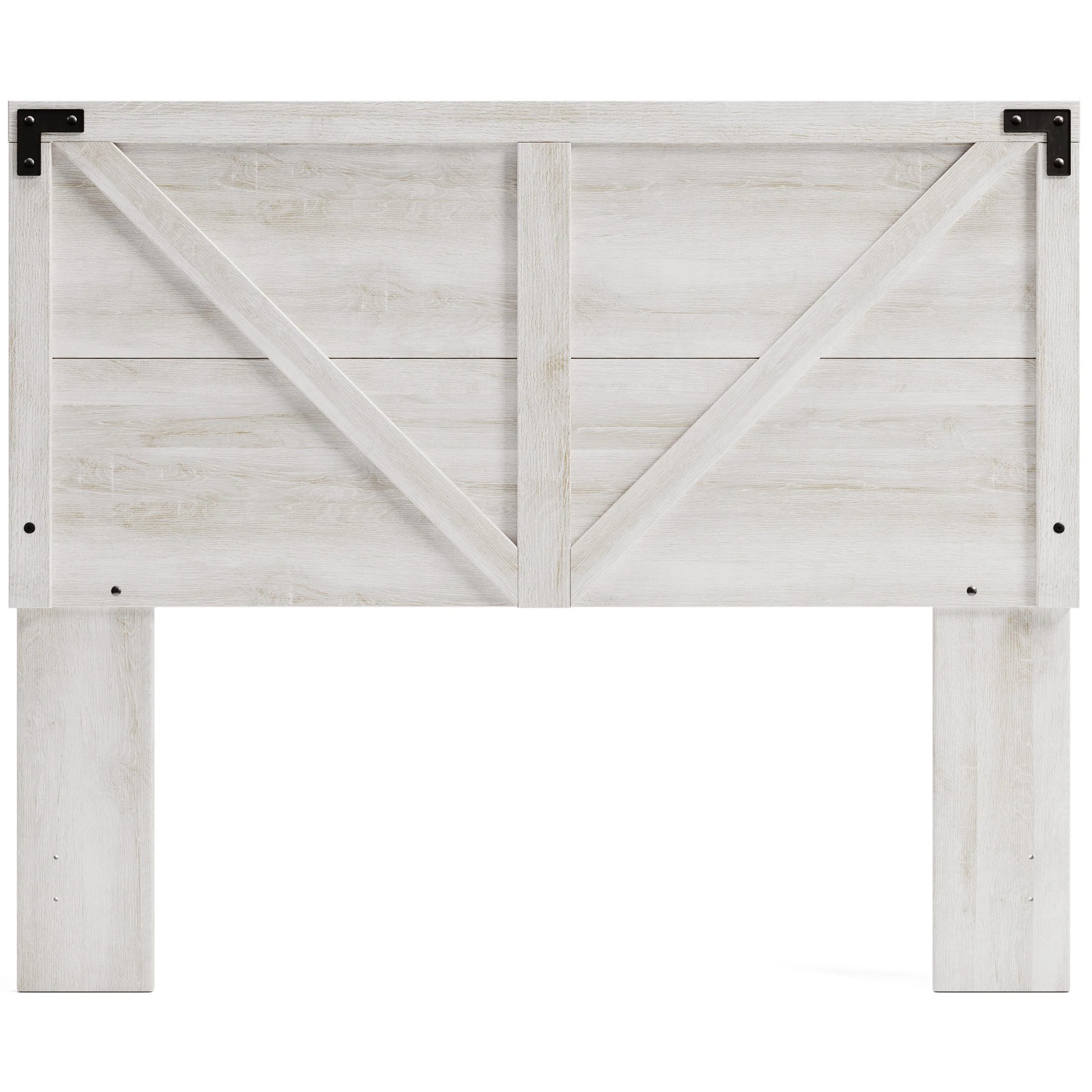 Signature Design by Ashley Shawburn EB4121-157 Queen Crossbuck Panel Headboard - Image 2