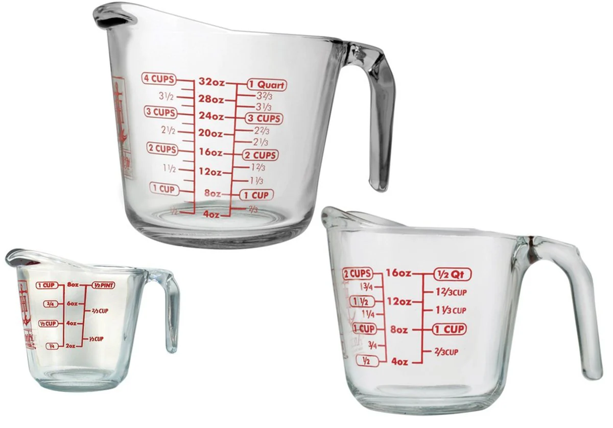 Measuring Cup Set, Glass
