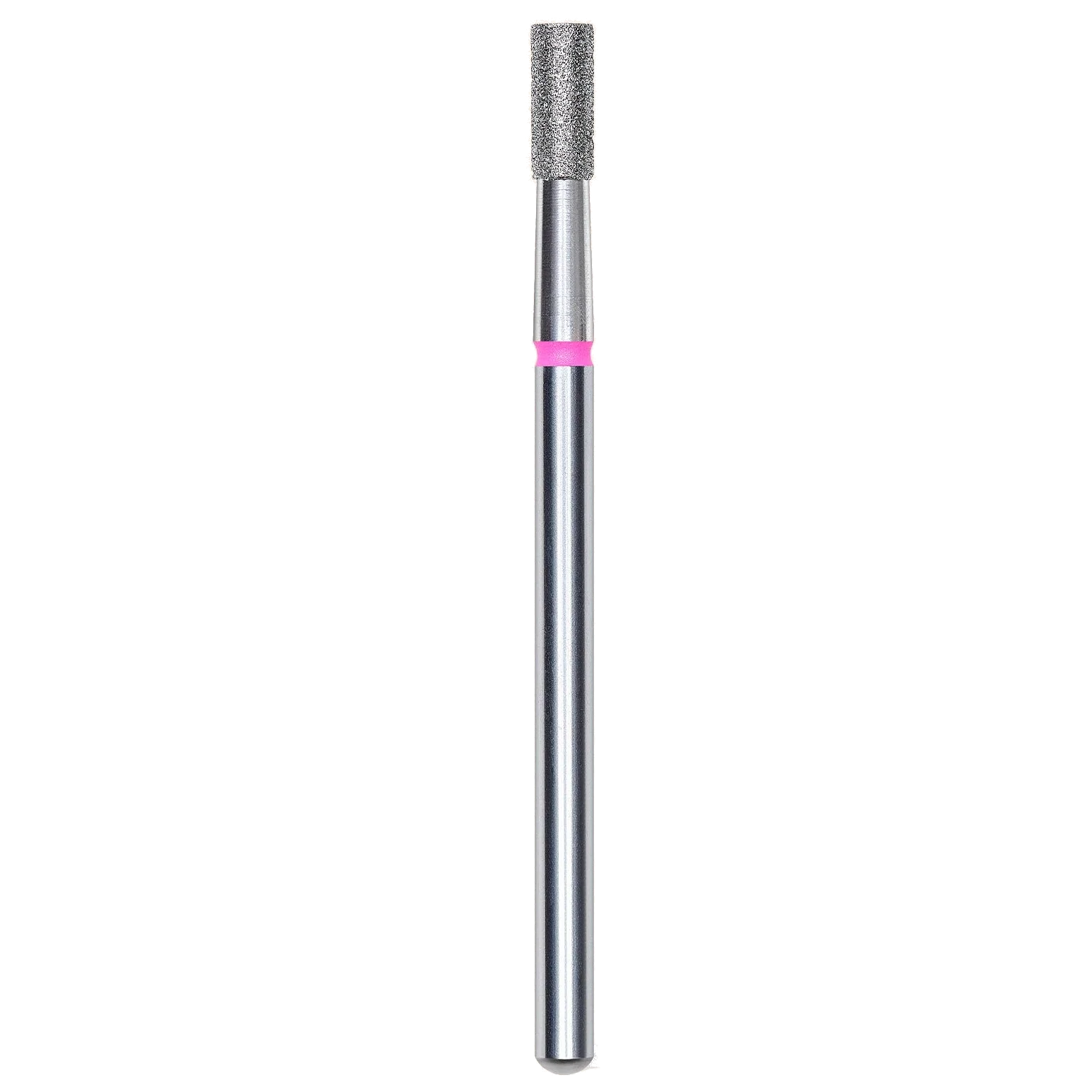 DIAMOND NAIL DRILL BIT, "CYLINDER", RED, HEAD DIAMETER 2.5/6MM (FA20R025/6) - STALEKS™ - Image 1