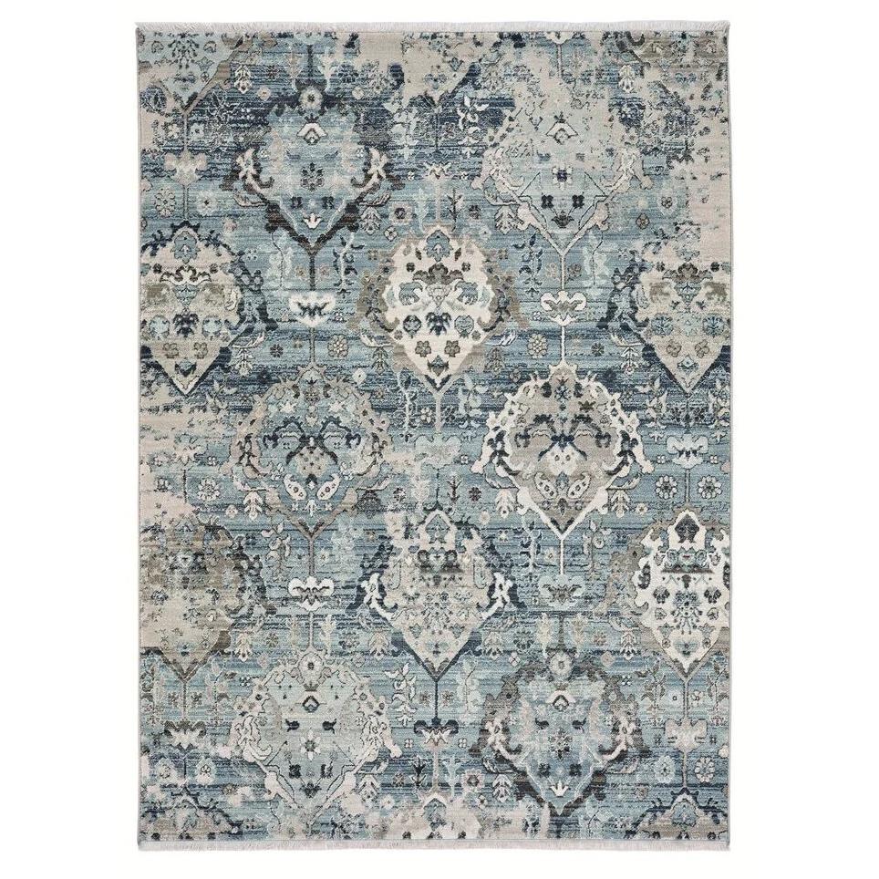Capel Landis-Isfahan 3922-443 5′ x 8′ Rug – Slate Blue