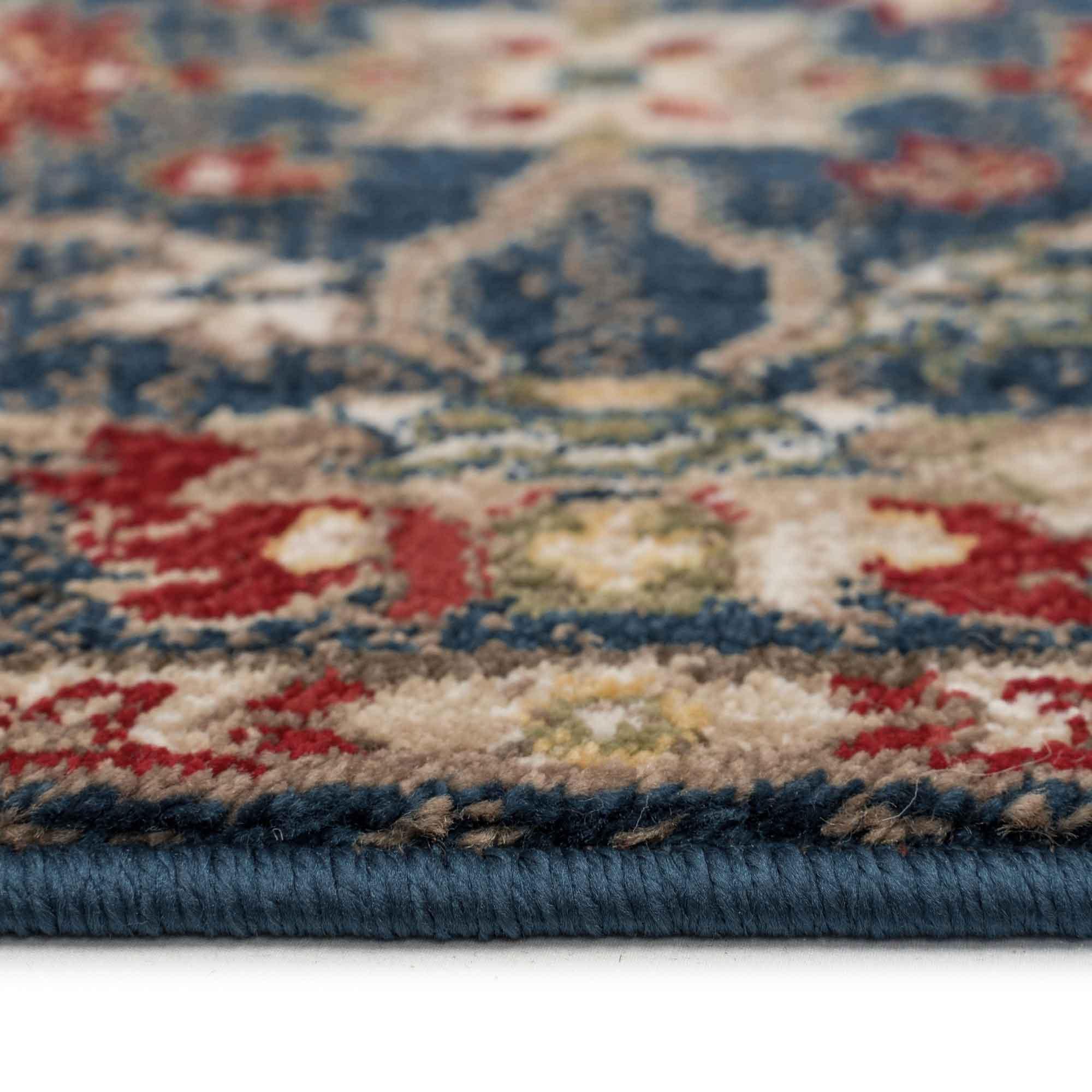 Capel Landis-Keshan 3924-467 5' x 8' Rug - Cerulean Blue - Image 2