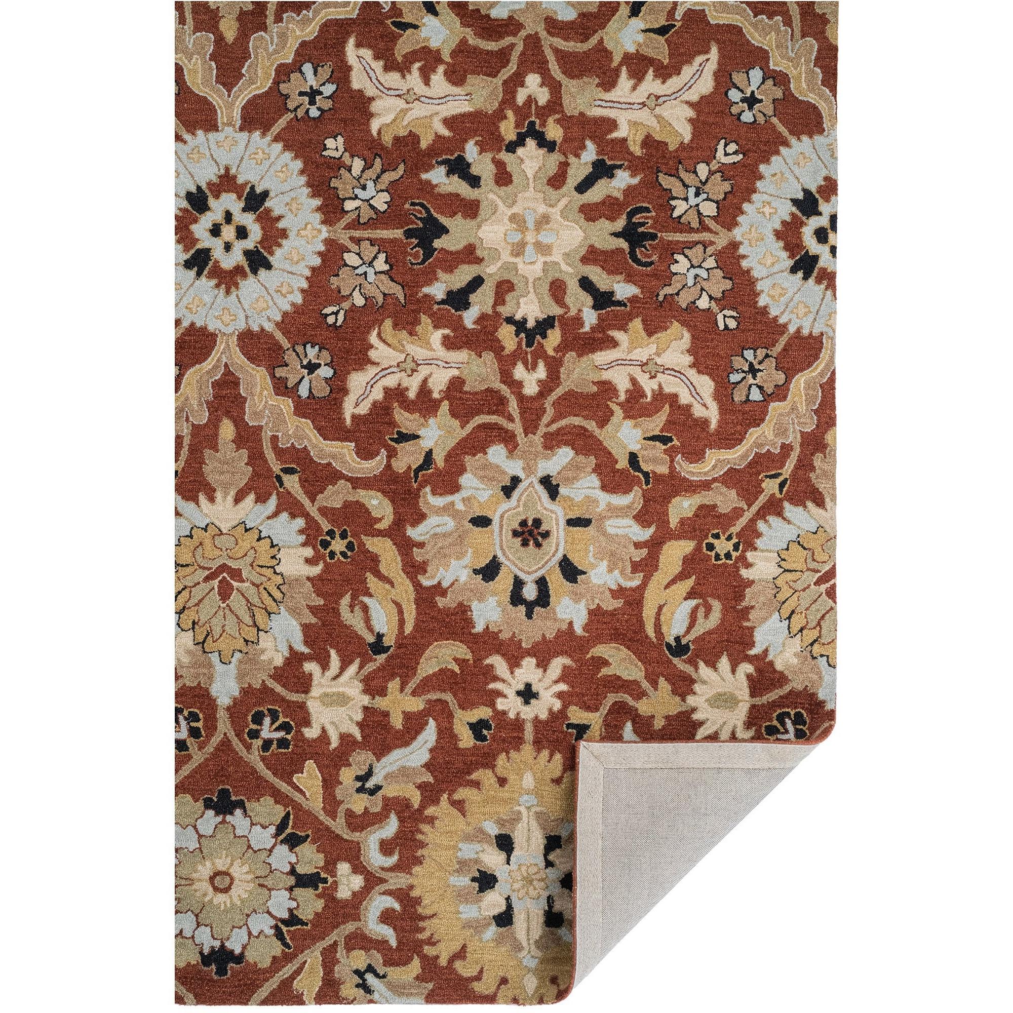 Capel Azari-Kesha 3273-870 5' x 8' Rug - Terra Cotta - Image 2