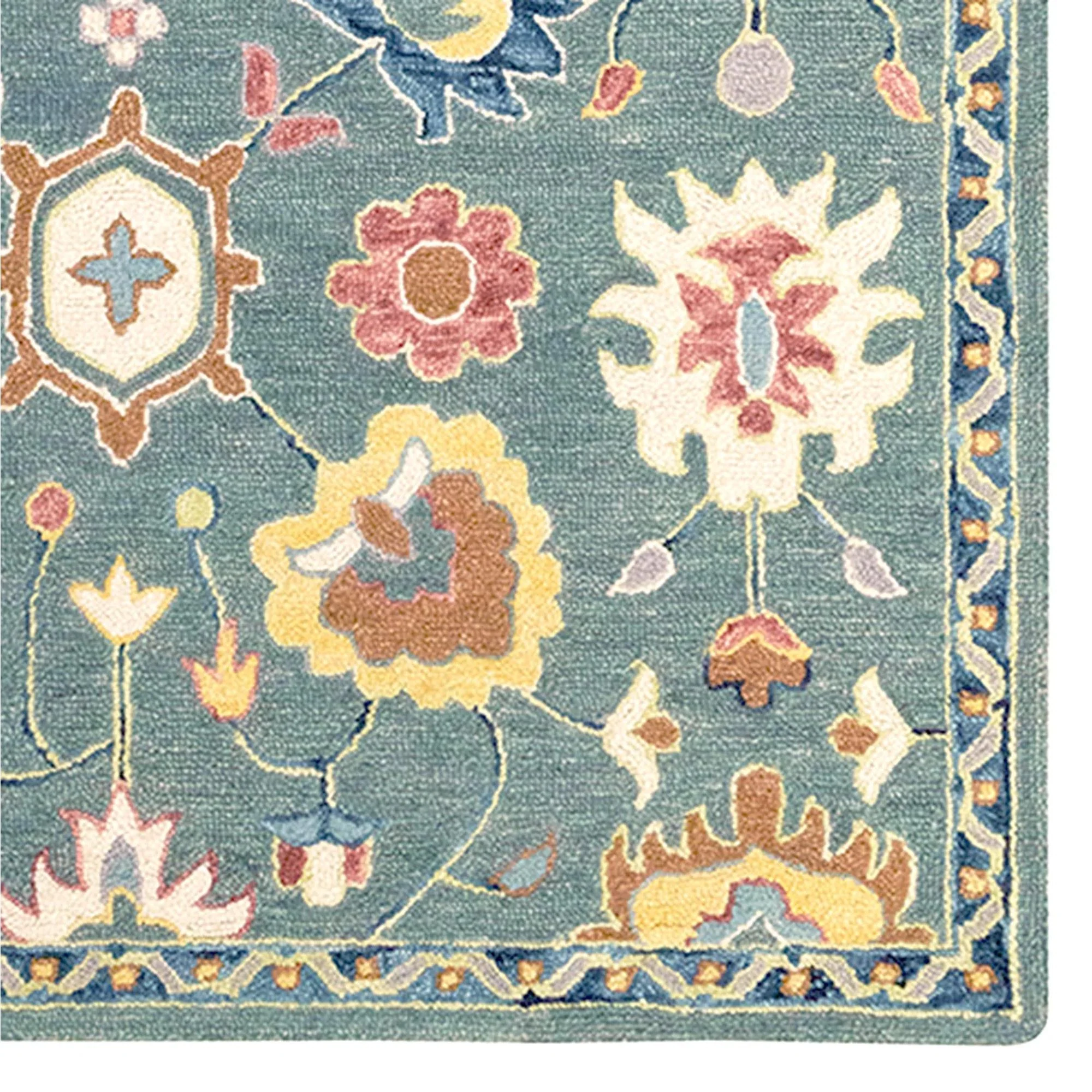 Capel Avanti-Mahal Teal - Rectangle - 5' 0" x 8' 0" - Image 2