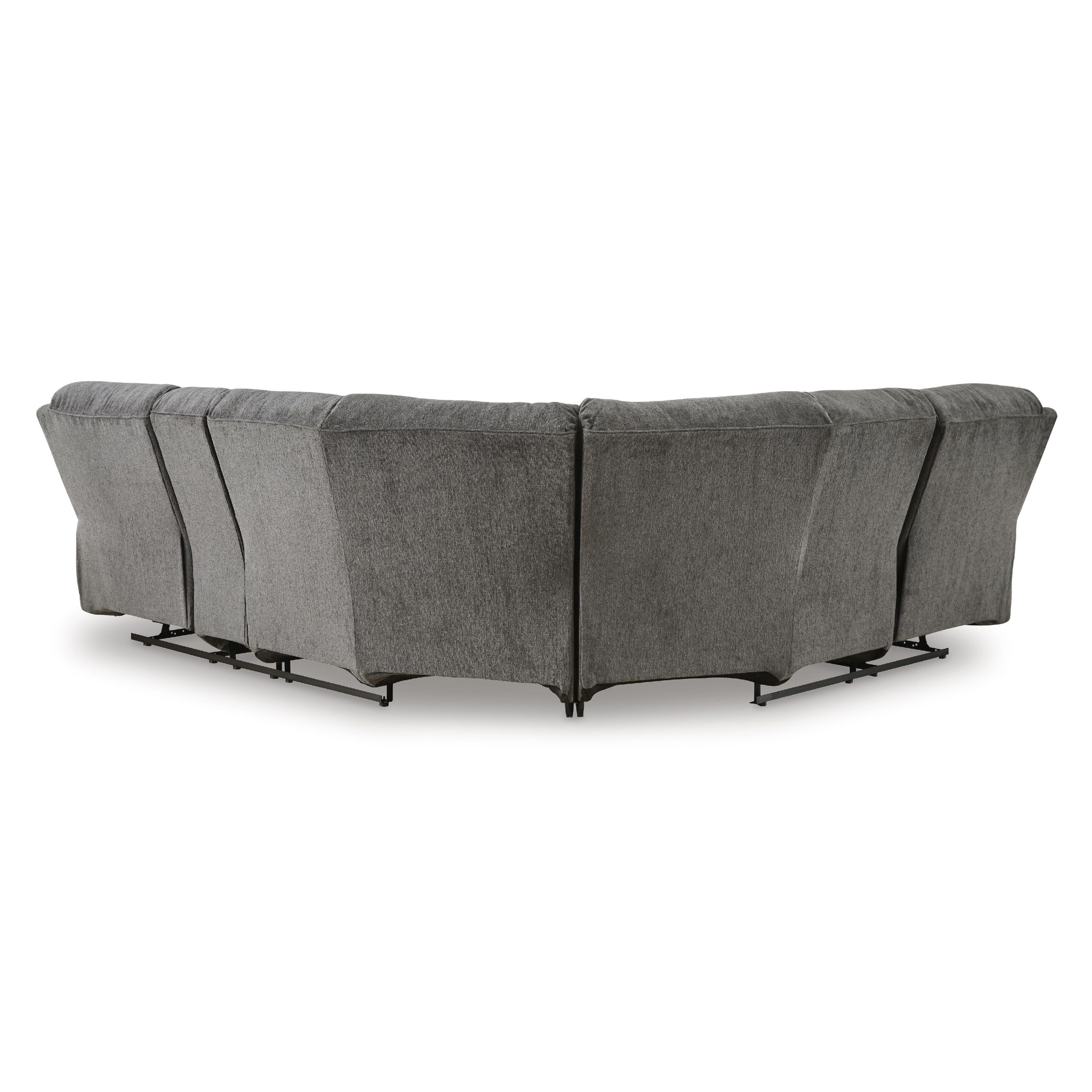Signature Design by Ashley Museum 81807S1C 2 pc Reclining Sectional - Image 2