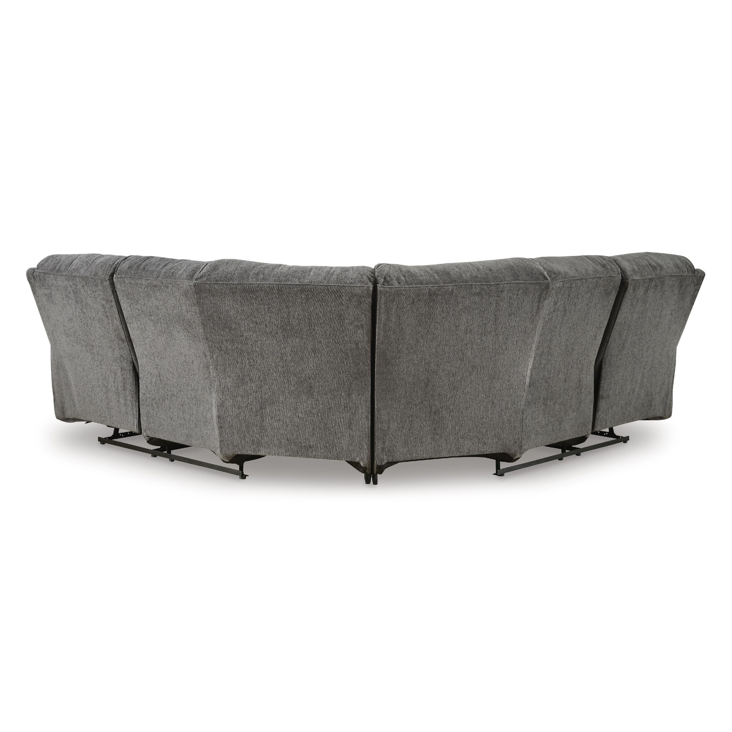 Signature Design by Ashley Museum 81807S2C 2 pc Reclining Sectional - Image 2