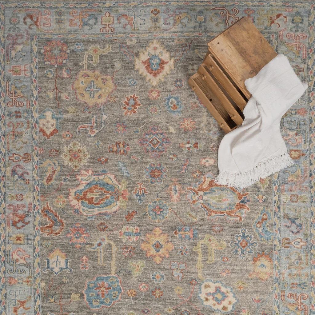 Capel Verve 1220-375 Silver Multi - Rectangle - 5' x 8' - Image 2