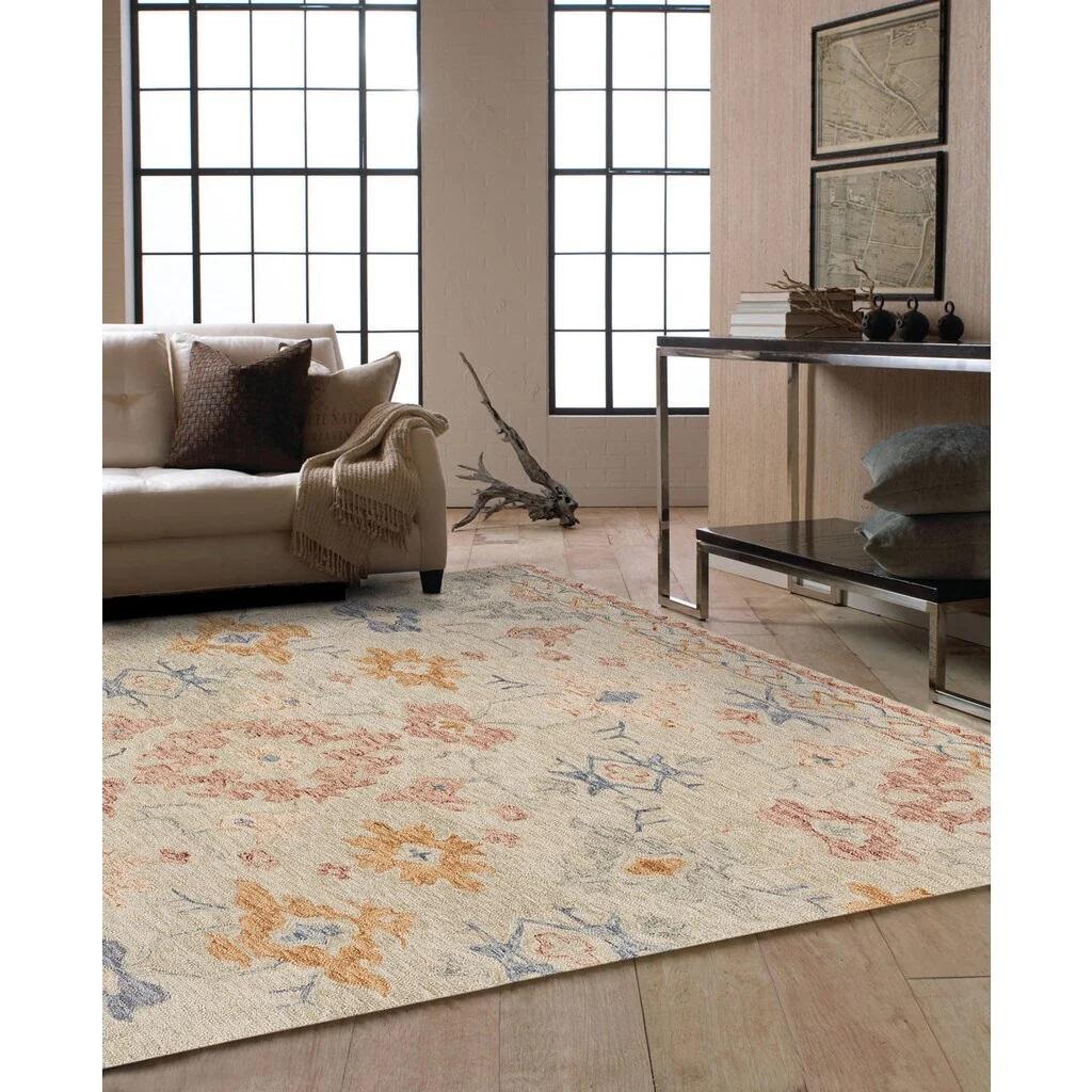 Capel Avanti-Oushak D2548-625 Natural Multi - Rectangle - 5' x 8' - Image 3