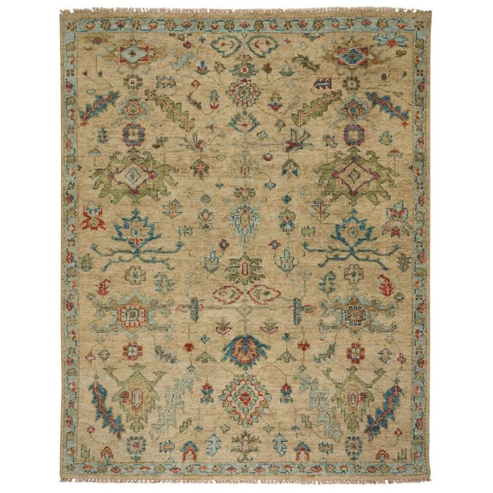 Capel Charise-Isfahan 1205-620 Sand – Rectangle – 5′ x 8′