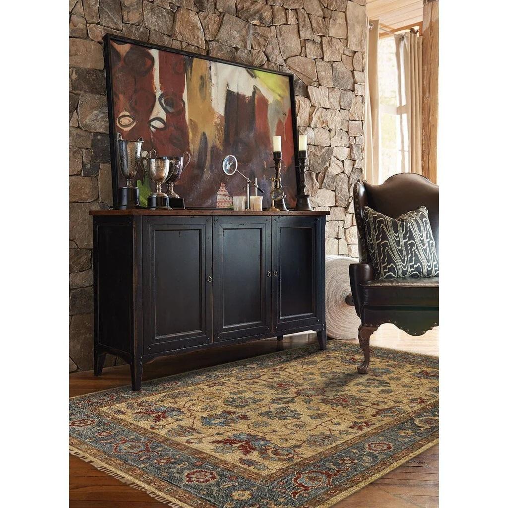 Capel Charise-Keshan 1207-145 Champagne - Rectangle - 5' x 8' - Image 3