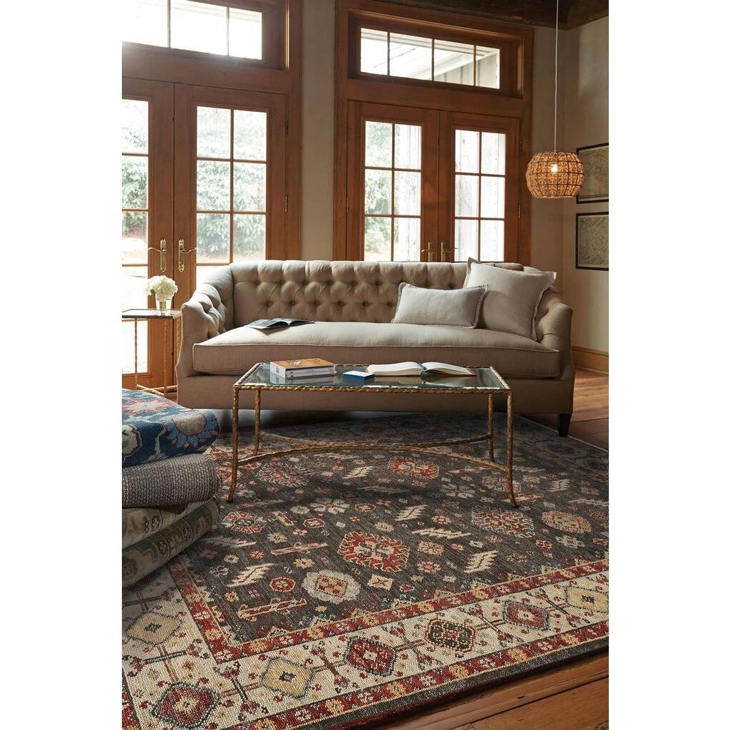 Capel Charise-Mahal 1208-780 Dark Chocolate - Rectangle - 5' x 8' - Image 3