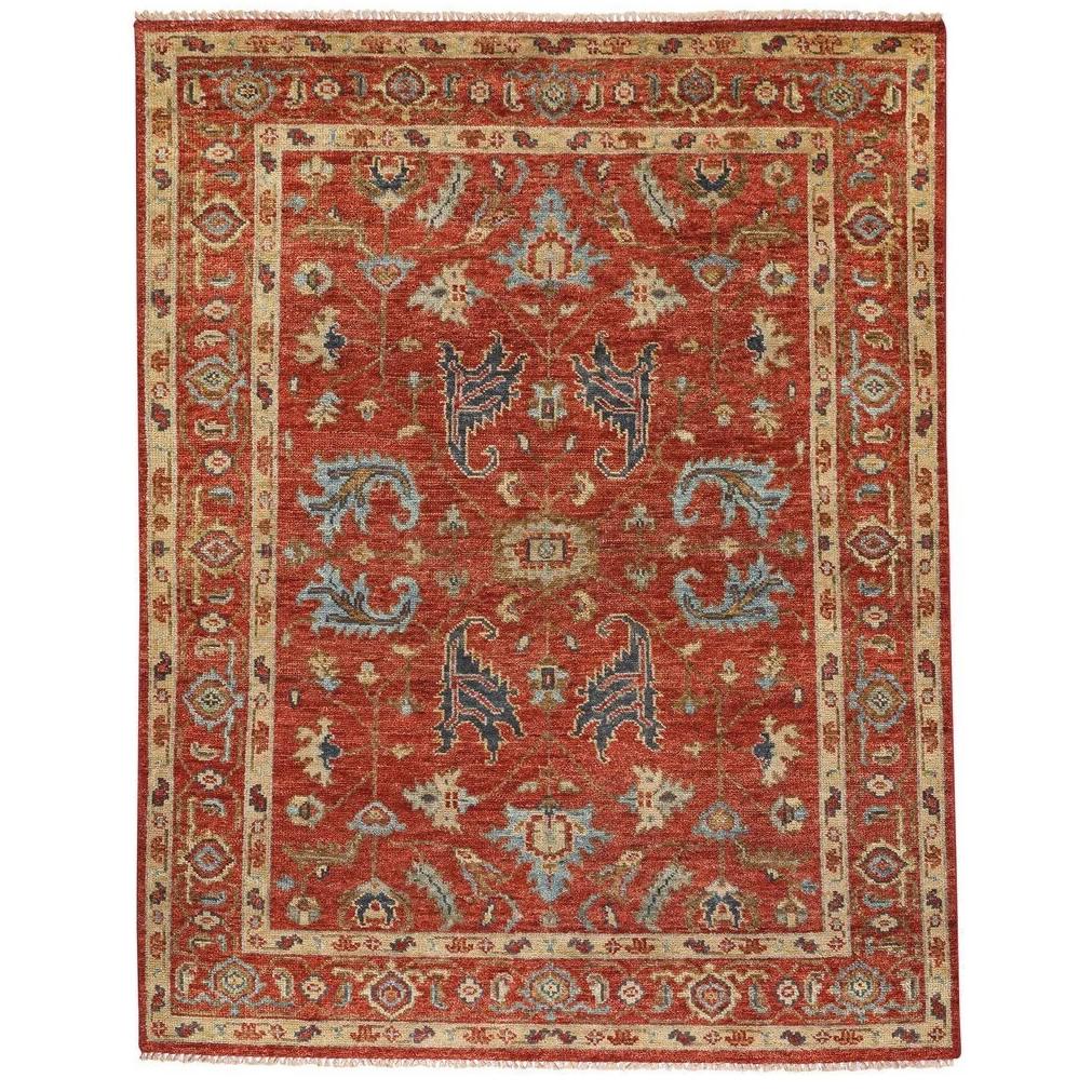 Capel Charise-Ushak 1211-550 Scarlet – Rectangle – 5′ x 8′