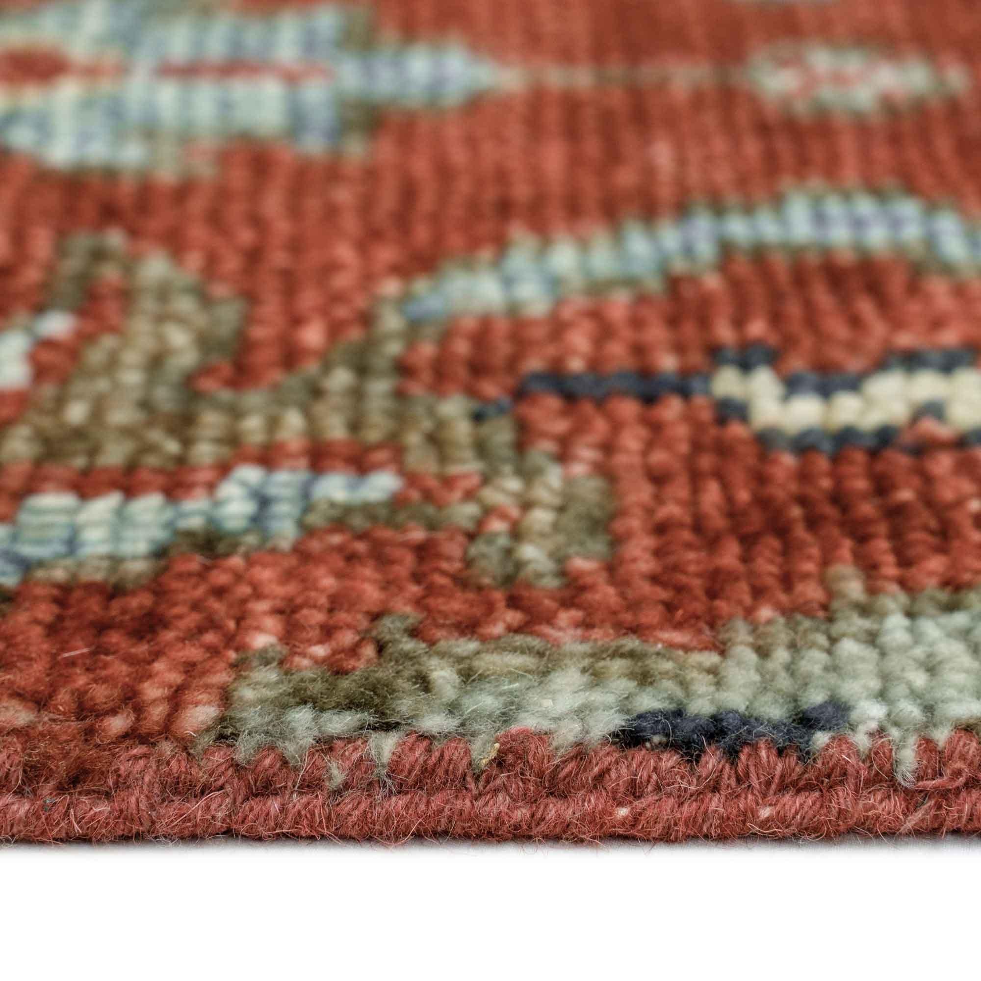 Capel Charise-Ushak 1211-550 Scarlet - Rectangle - 5' x 8' - Image 2