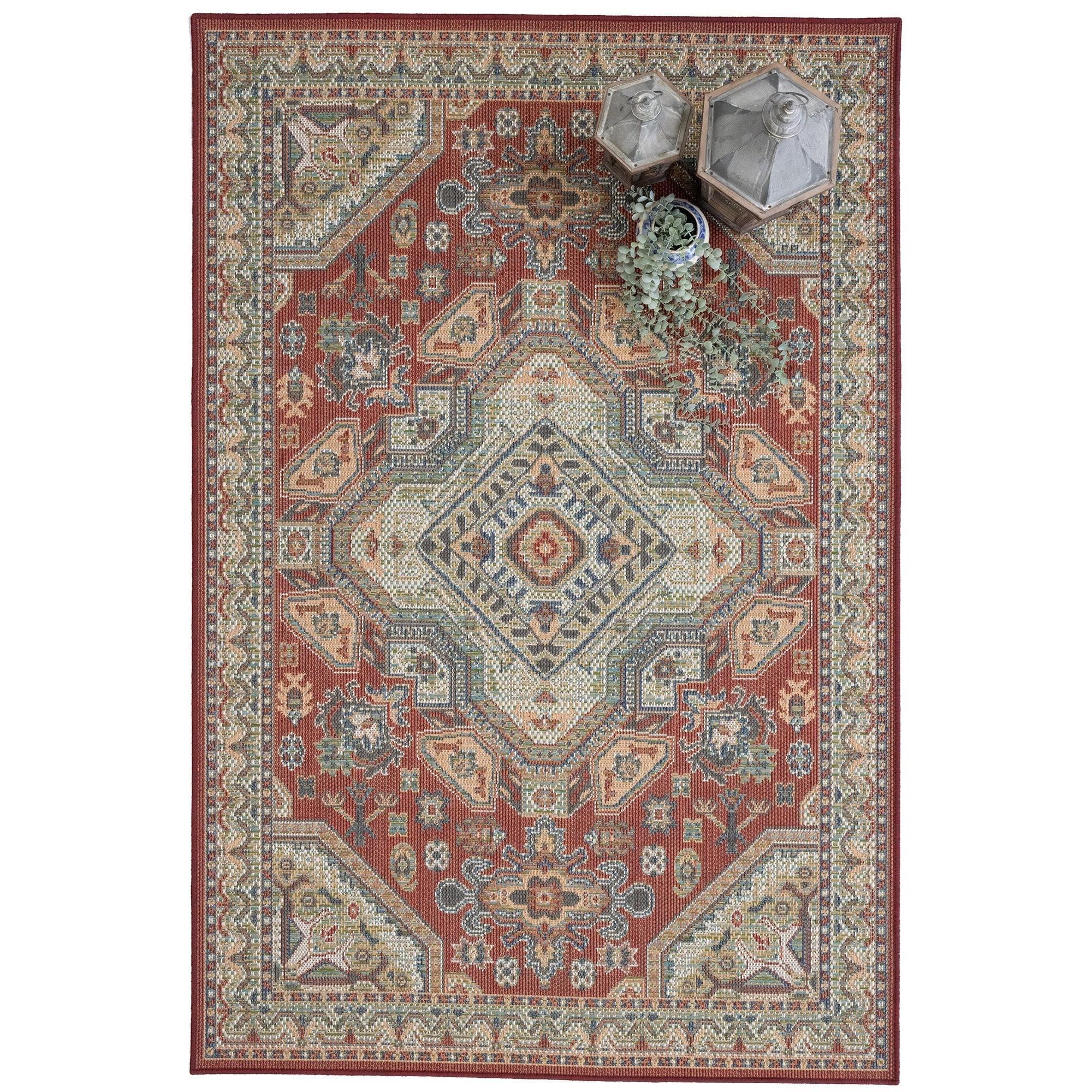 Capel Captiva-Tabriz 5101-575 Red - Rectangle - 5' 3" x 7' 6" - Image 2