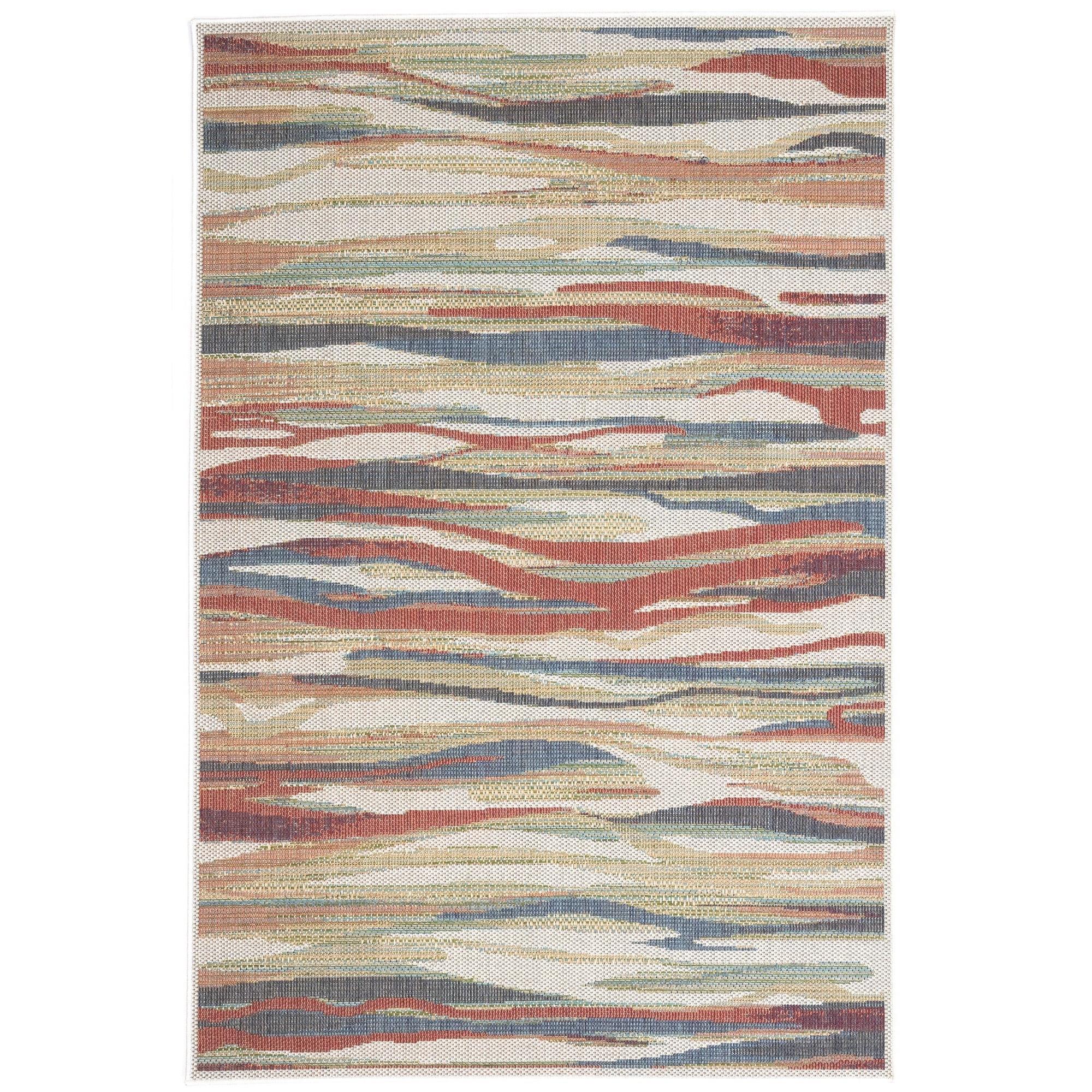 Capel Captiva-Zuo 5103-975 Multi – Rectangle – 5′ 3″ x 7′ 6″