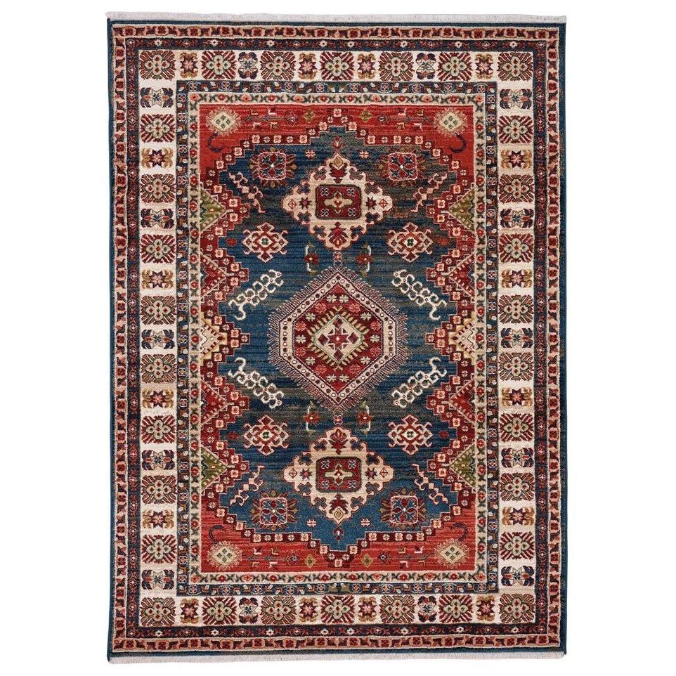 Capel Landis-Kazak 3923-470 Century Blue – Rectangle – 5’1″ x 7’5″