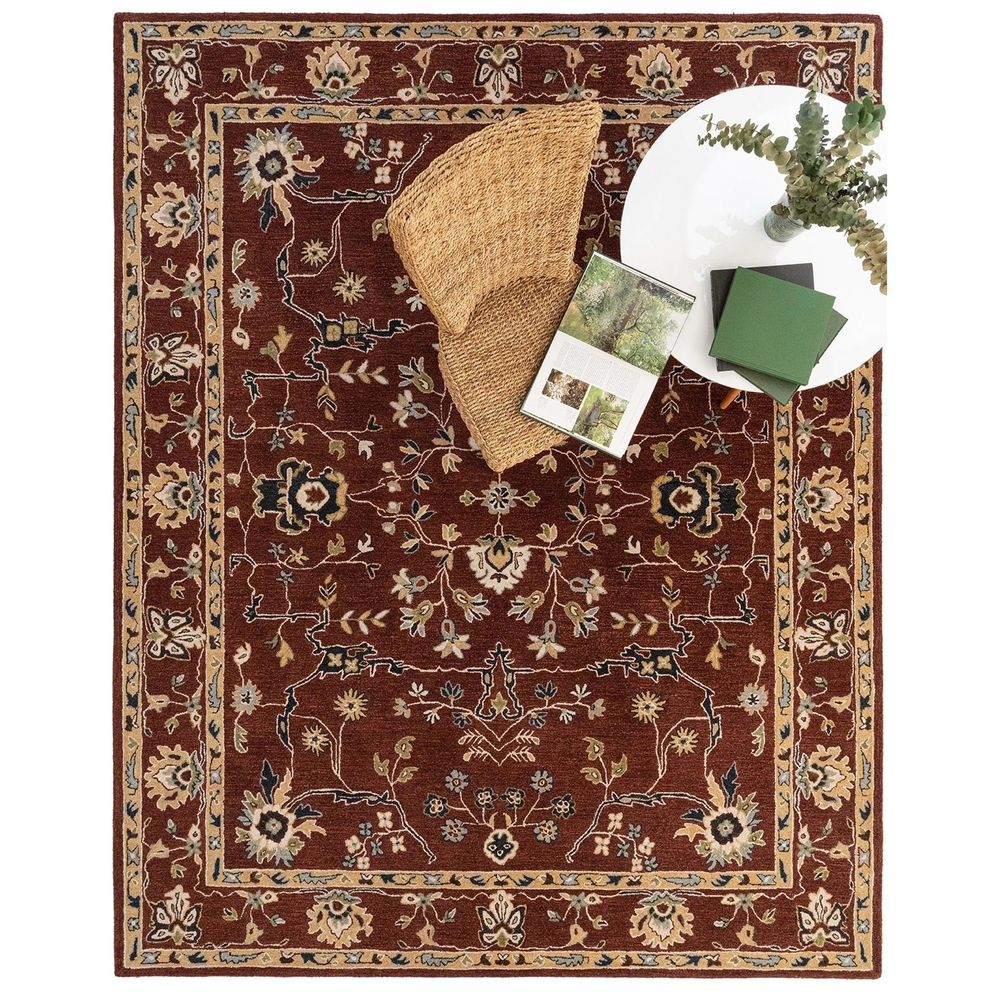 Capel Azari-Isfahan 3272-850 Copper - Rectangle - 5' 0" x 8' 0" - Image 2