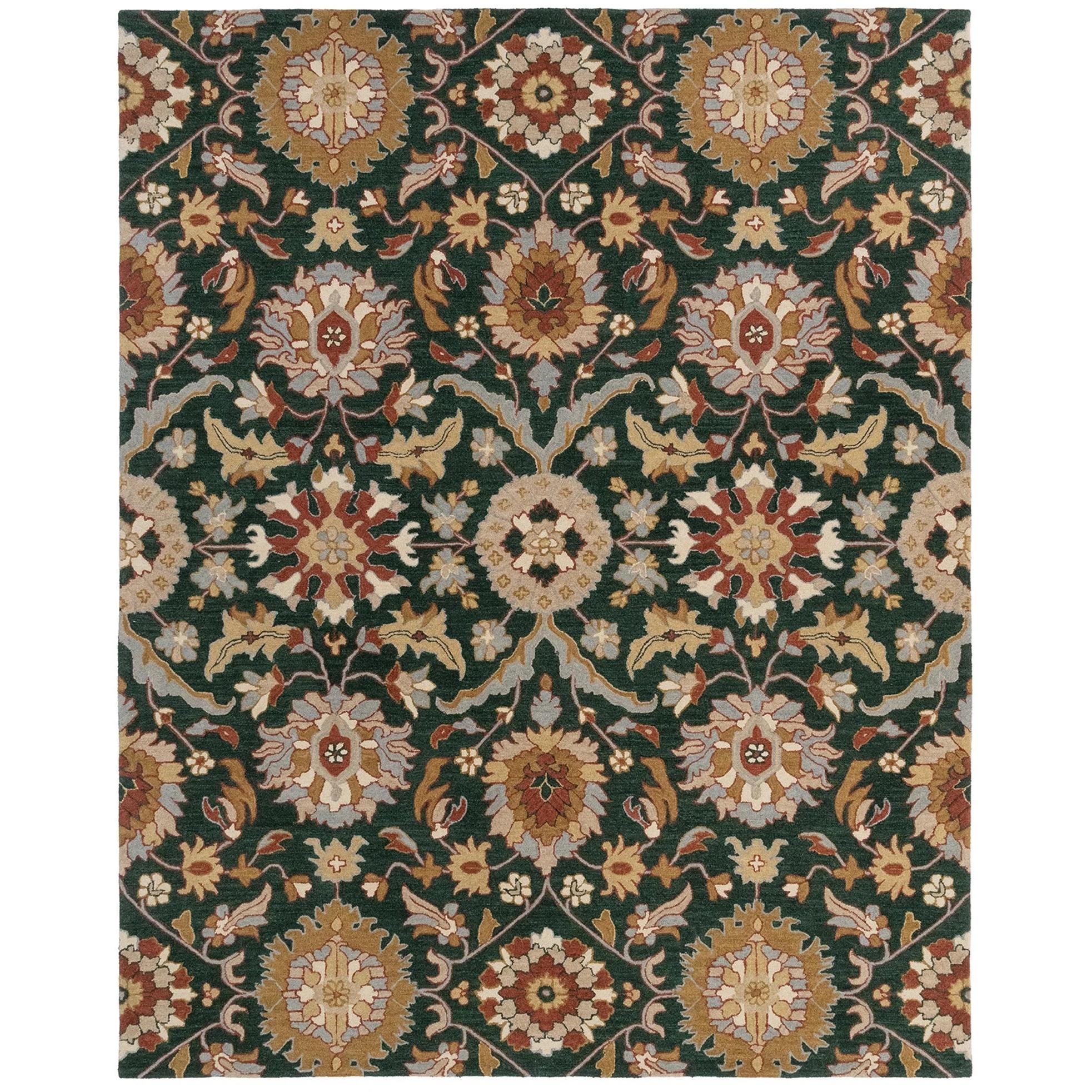 Capel Azari-Keshan 3273-280 Evergreen – Rectangle – 5′ 0″ x 8′ 0″