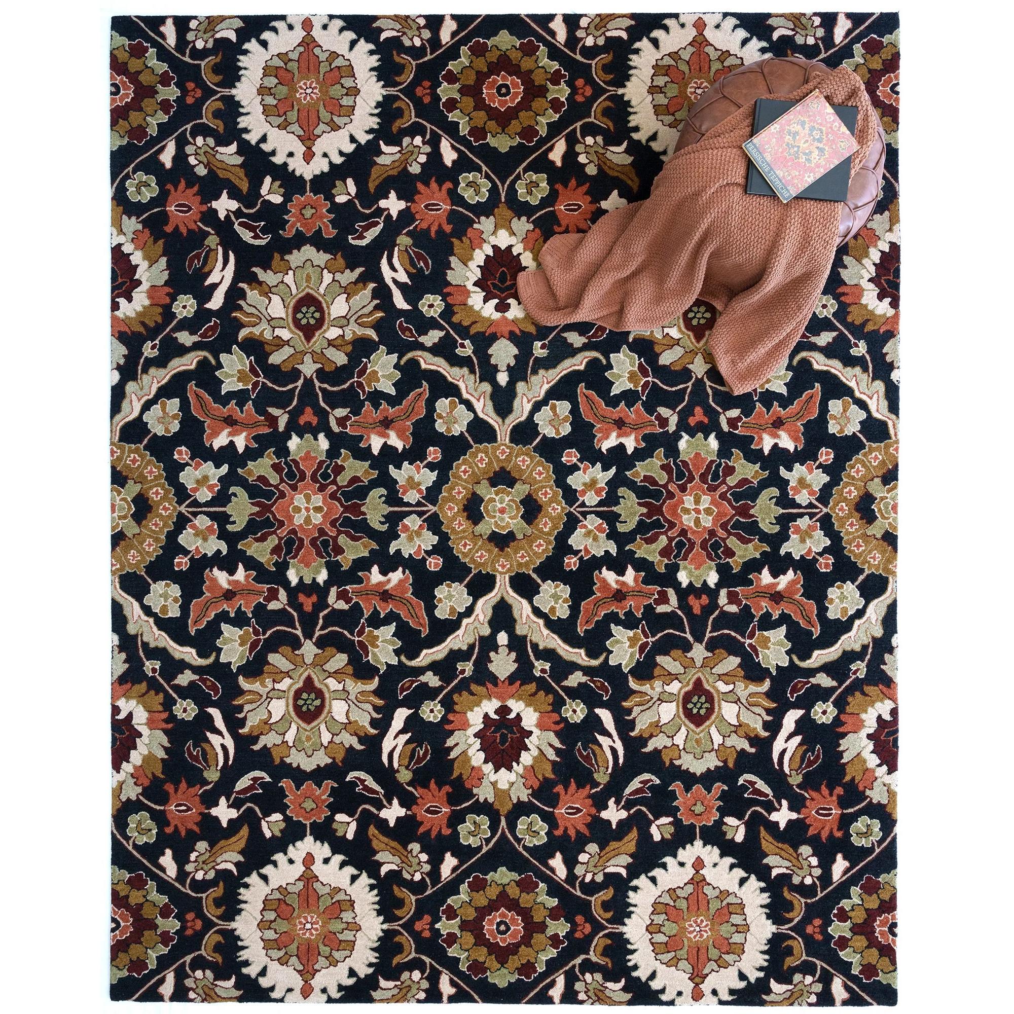 Capel Azari-Keshan 3273-375 Ink - Rectangle - 5' 0" x 8' 0" - Image 2