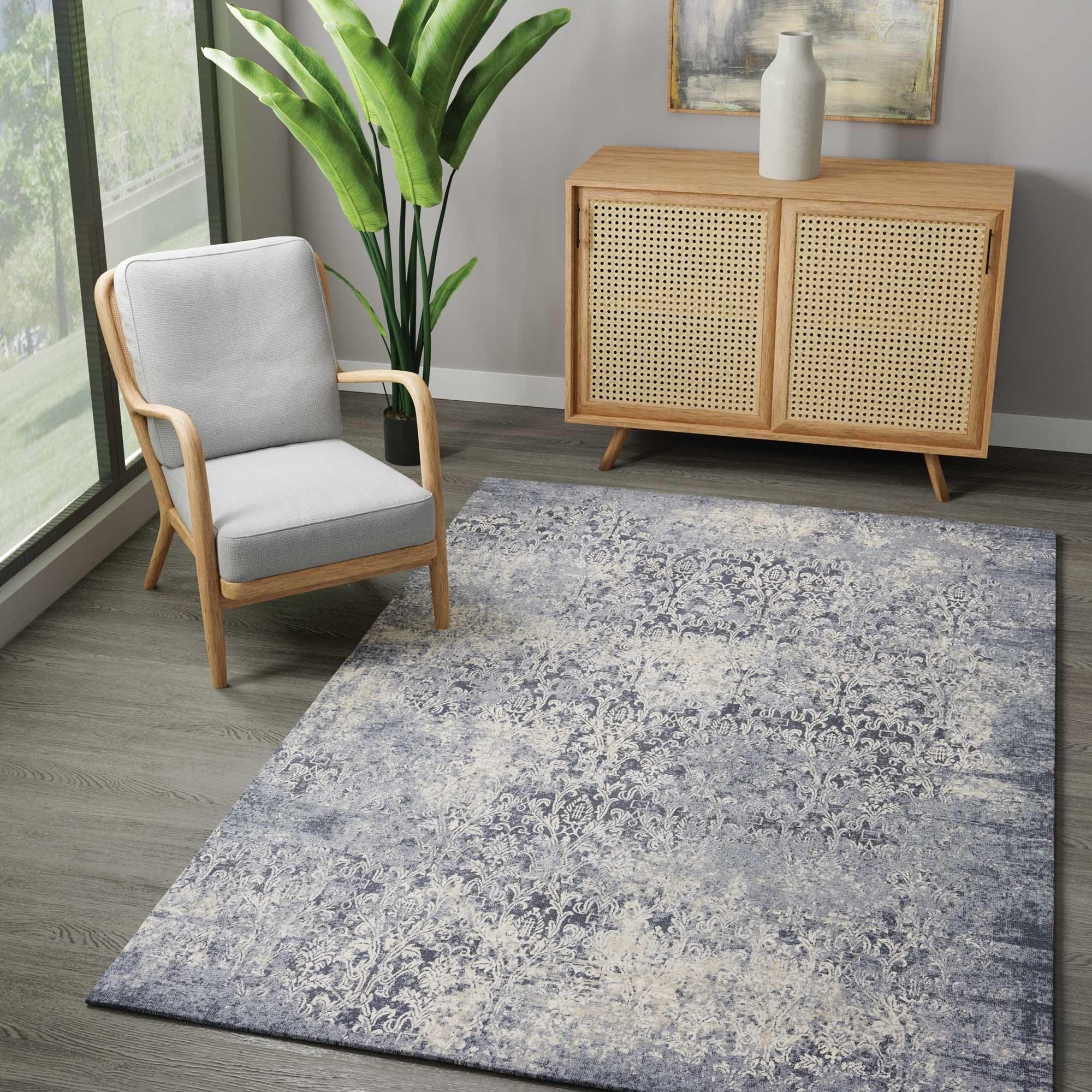 Capel Metropolis-Victoria 3414-400 Indigo - Rectangle - 5'3" x 7'6" - Image 3
