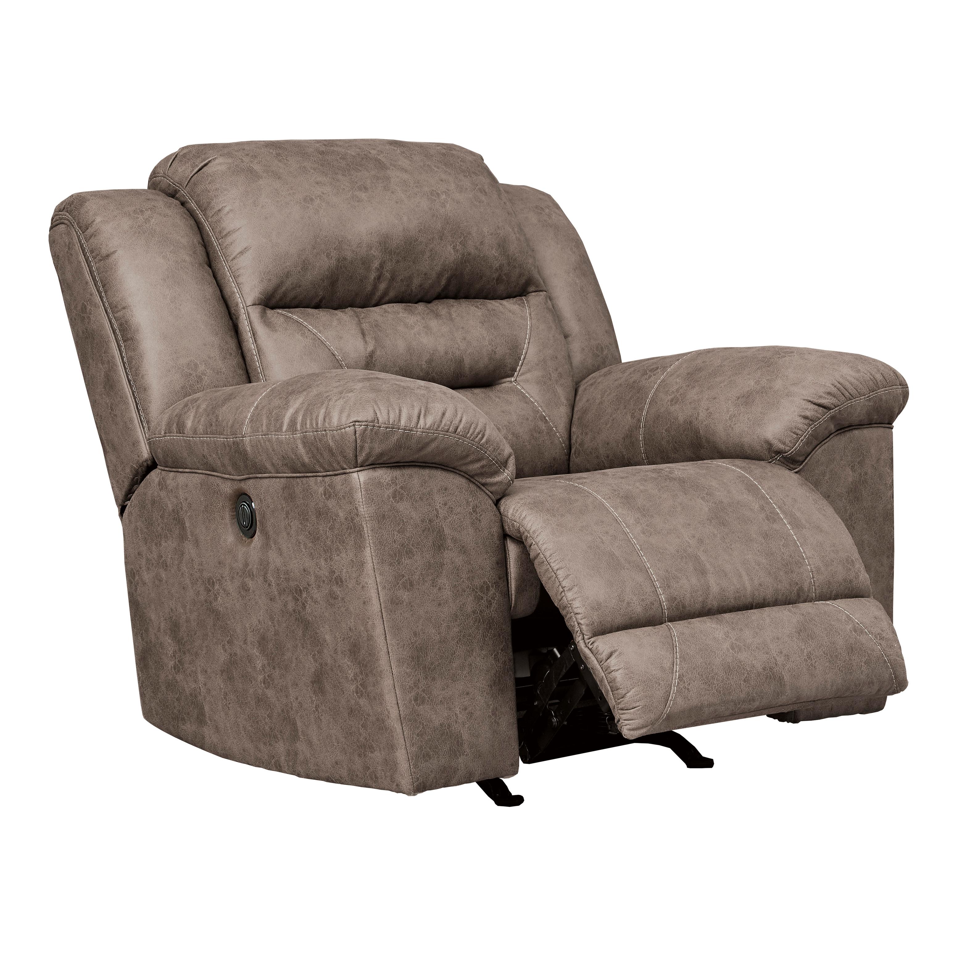 Signature Design by Ashley Stoneland 3990598C Power Rocker Recliner - Image 3