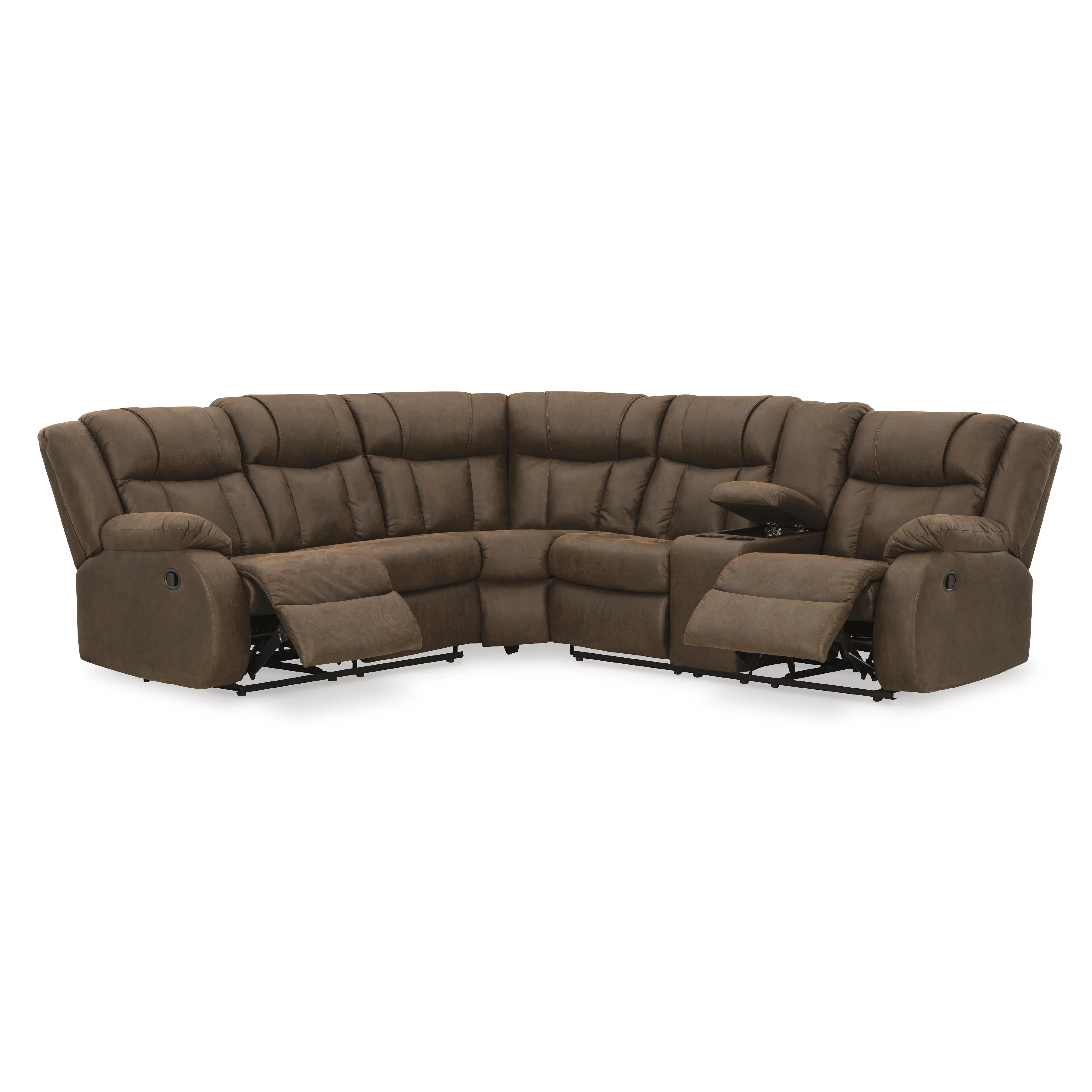 Signature Design by Ashley Trail Boys 82703S1C 2 pc Reclining Sectional - Image 2