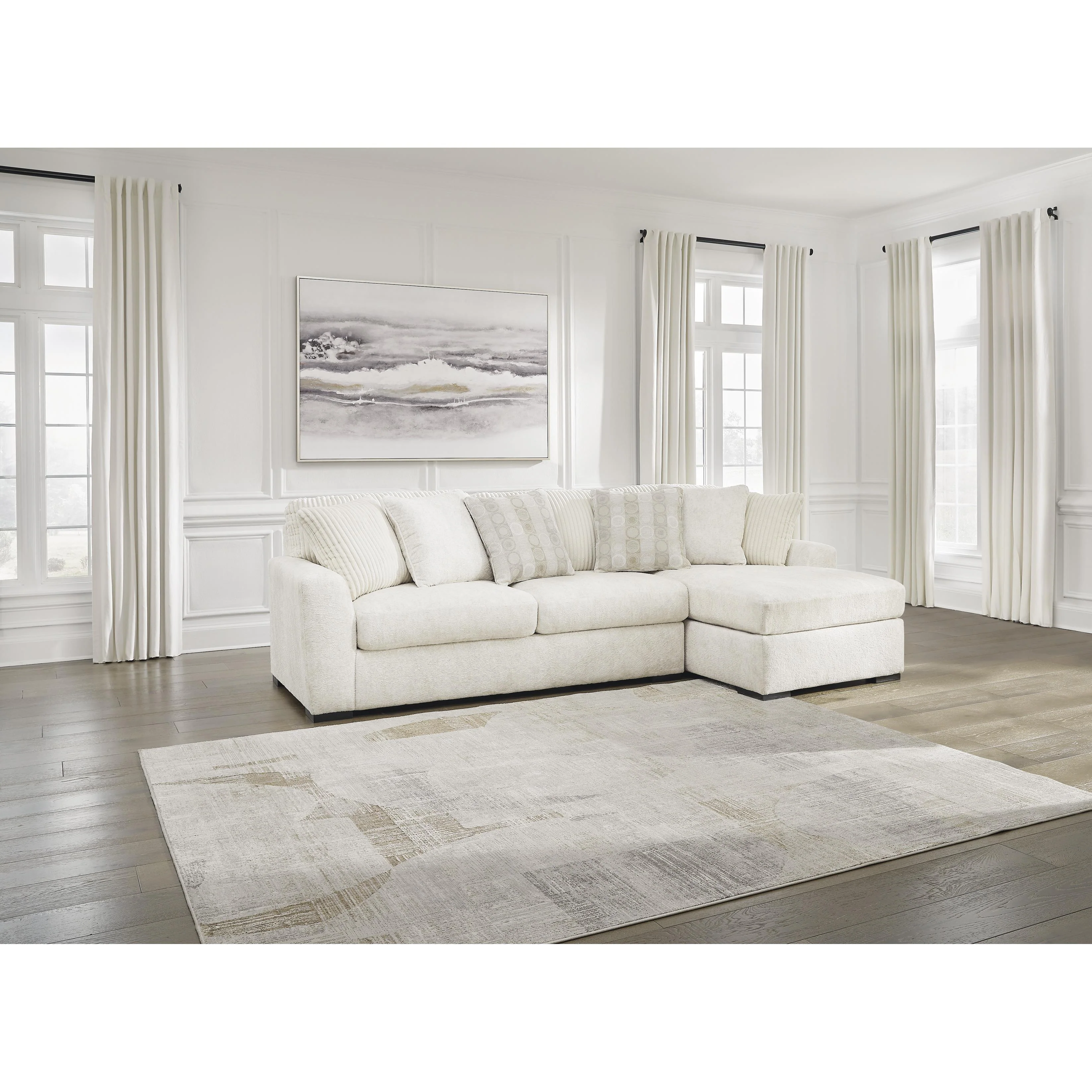 Signature Design by Ashley Chessington 61904S2 2 pc Sectional with Chaise - Image 2